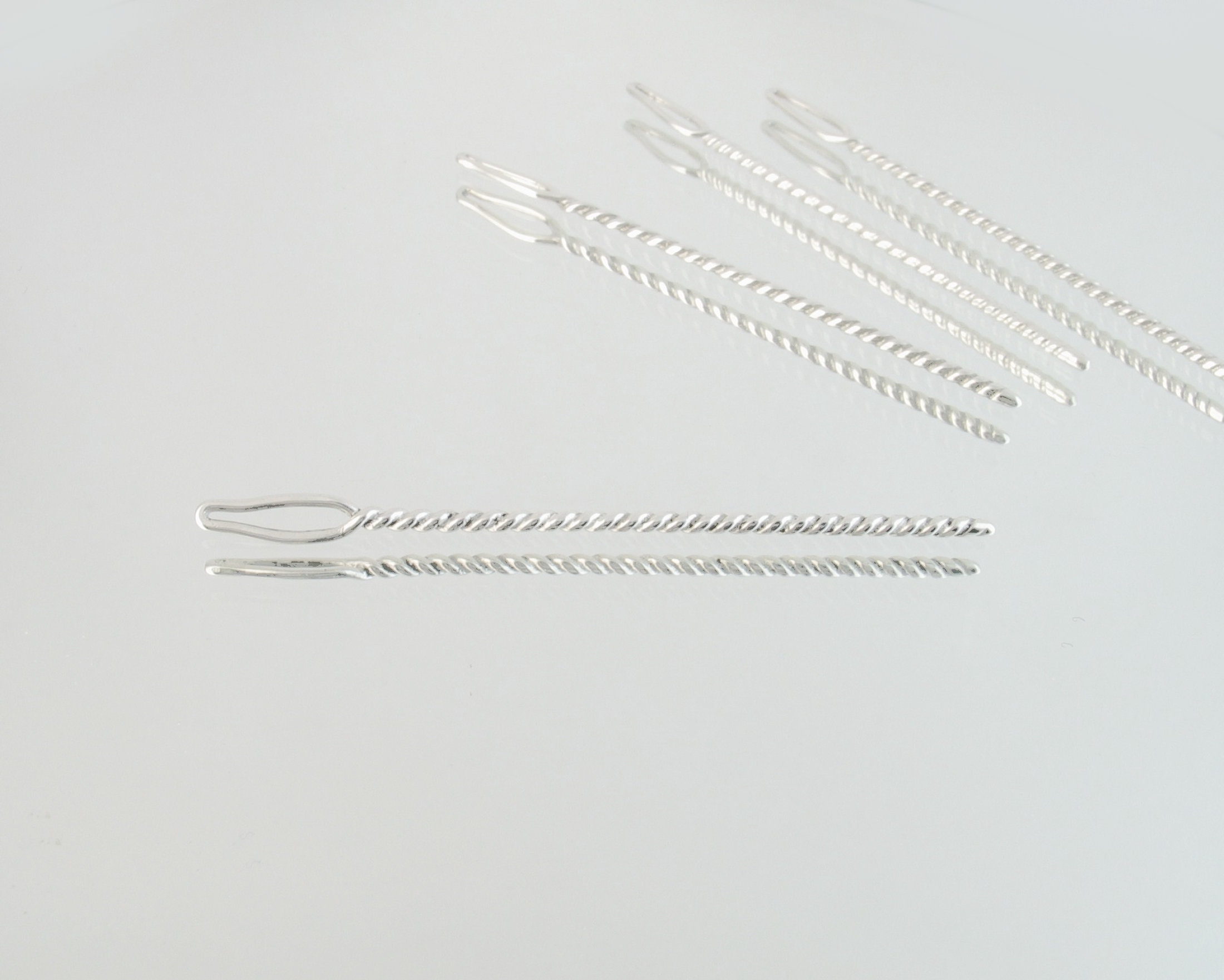 sterling silver crochet darning needle