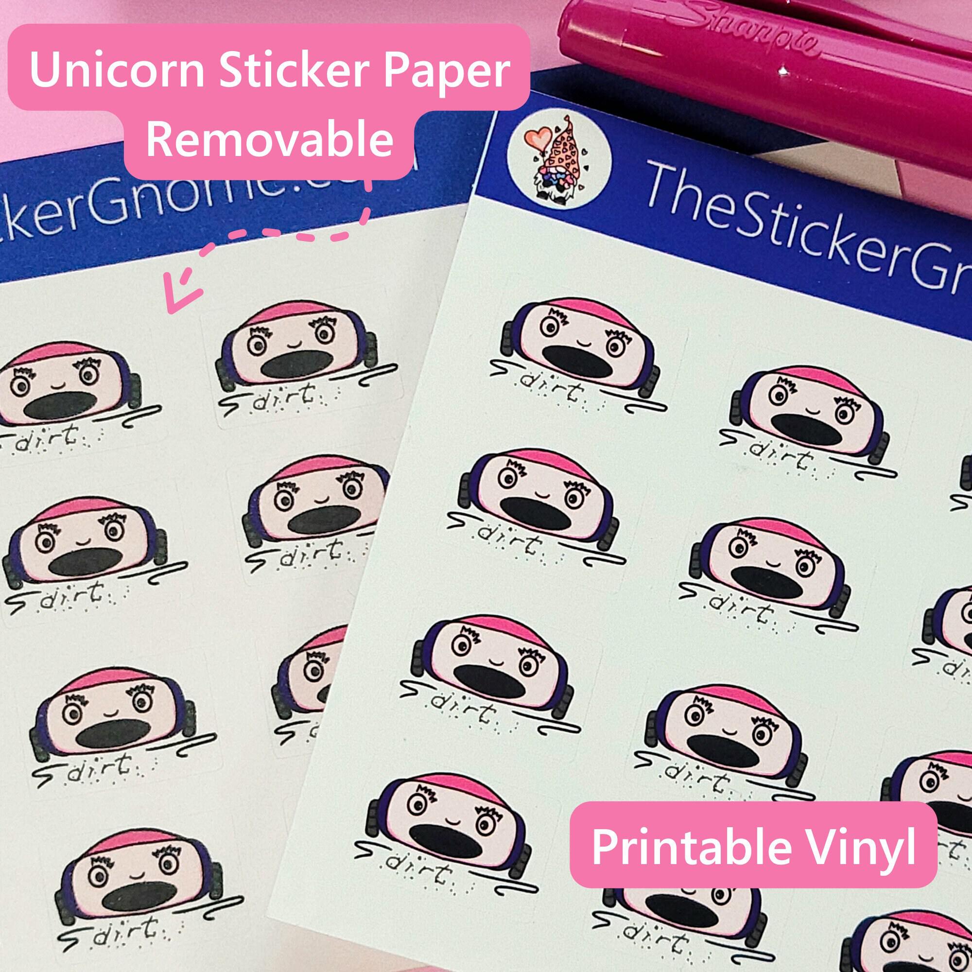 Unicorn Sticker Paper