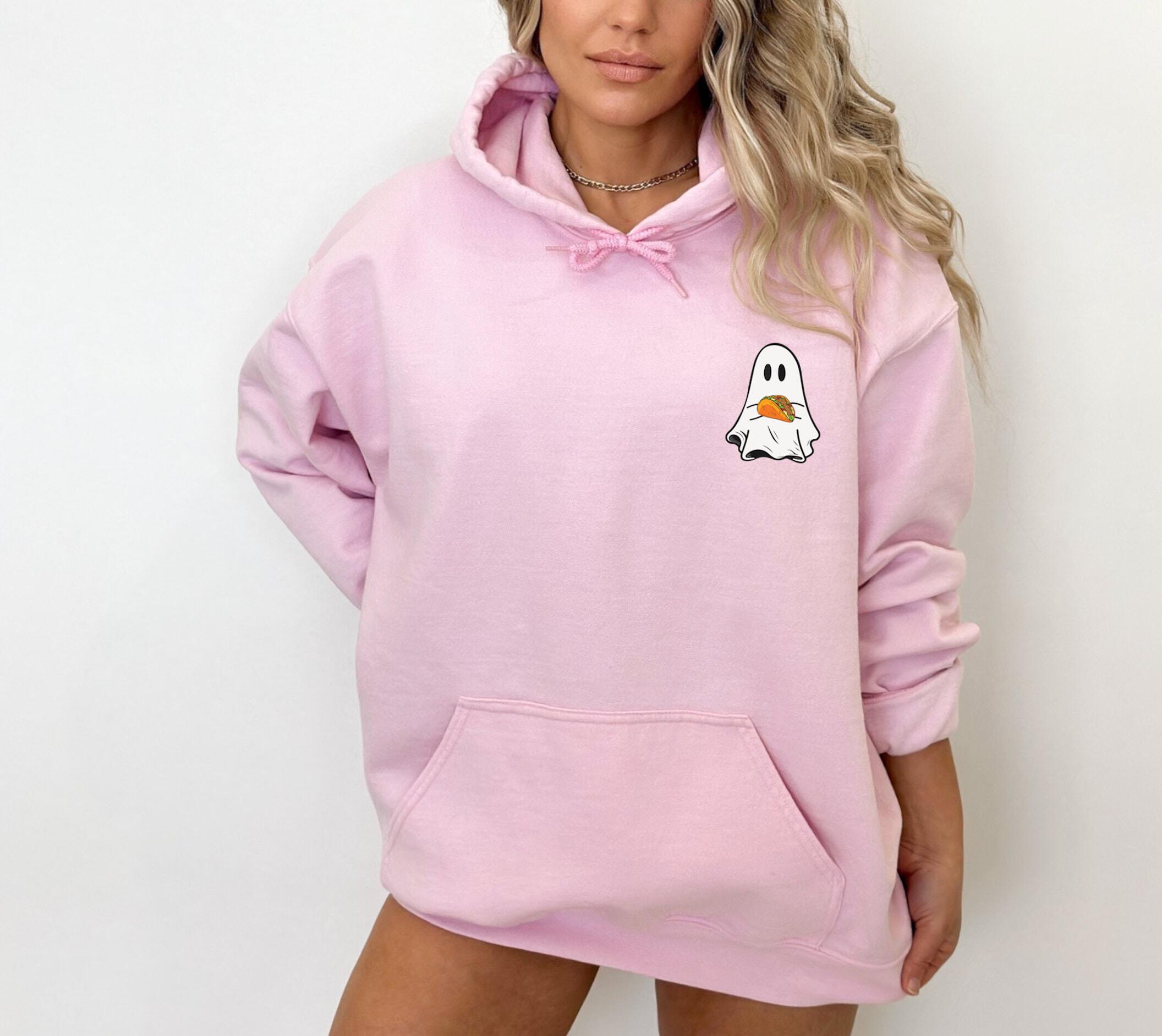 Products Halloween Ghost Tacos Hoodies Cute Ghost Tacos