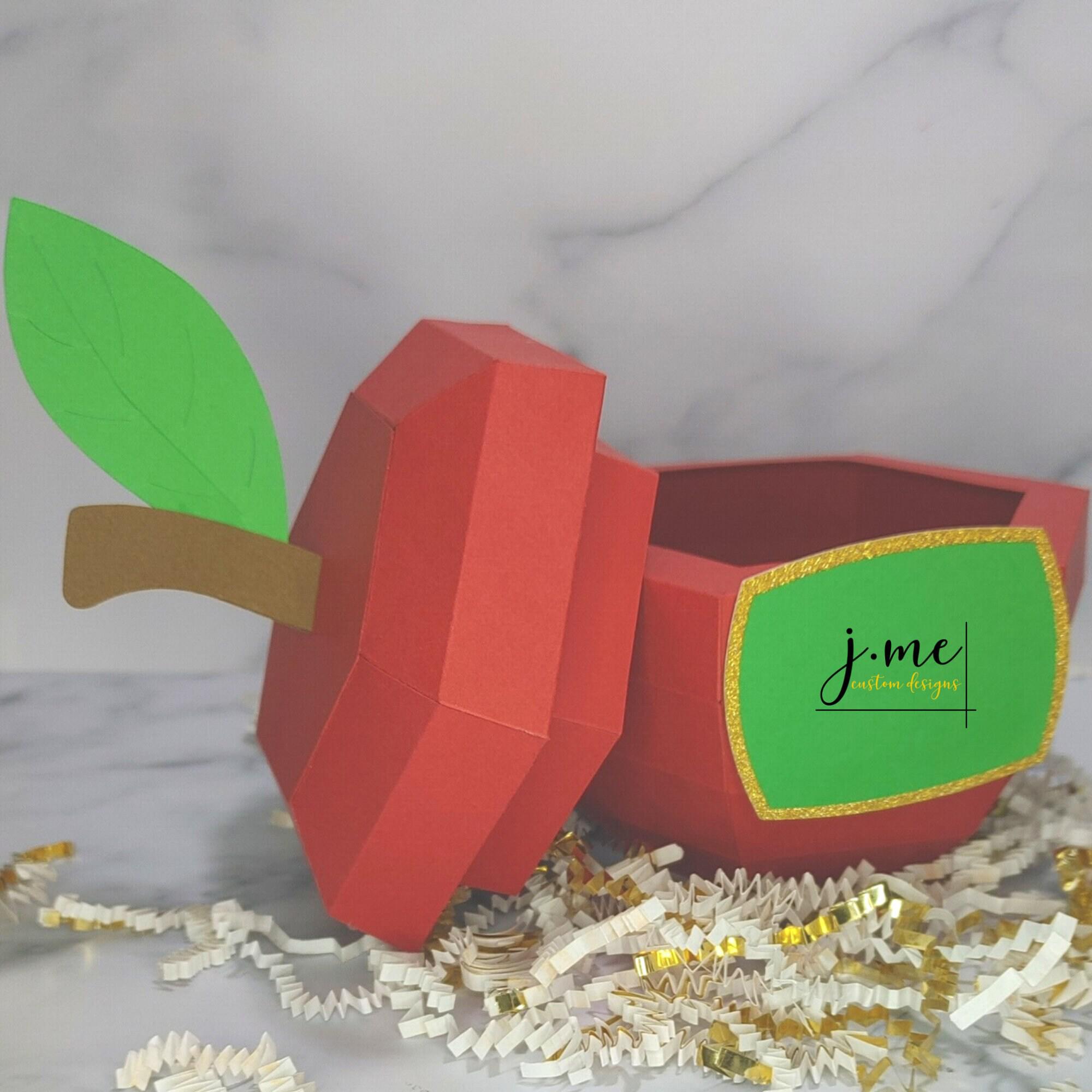 Products Teacher Appreciation Gift 3D Gift Box Paper Gift for