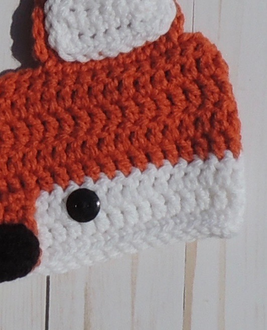 Clothing & Accessories :: Hats :: Winter Hats :: Crochet Fox Ear Warmer 