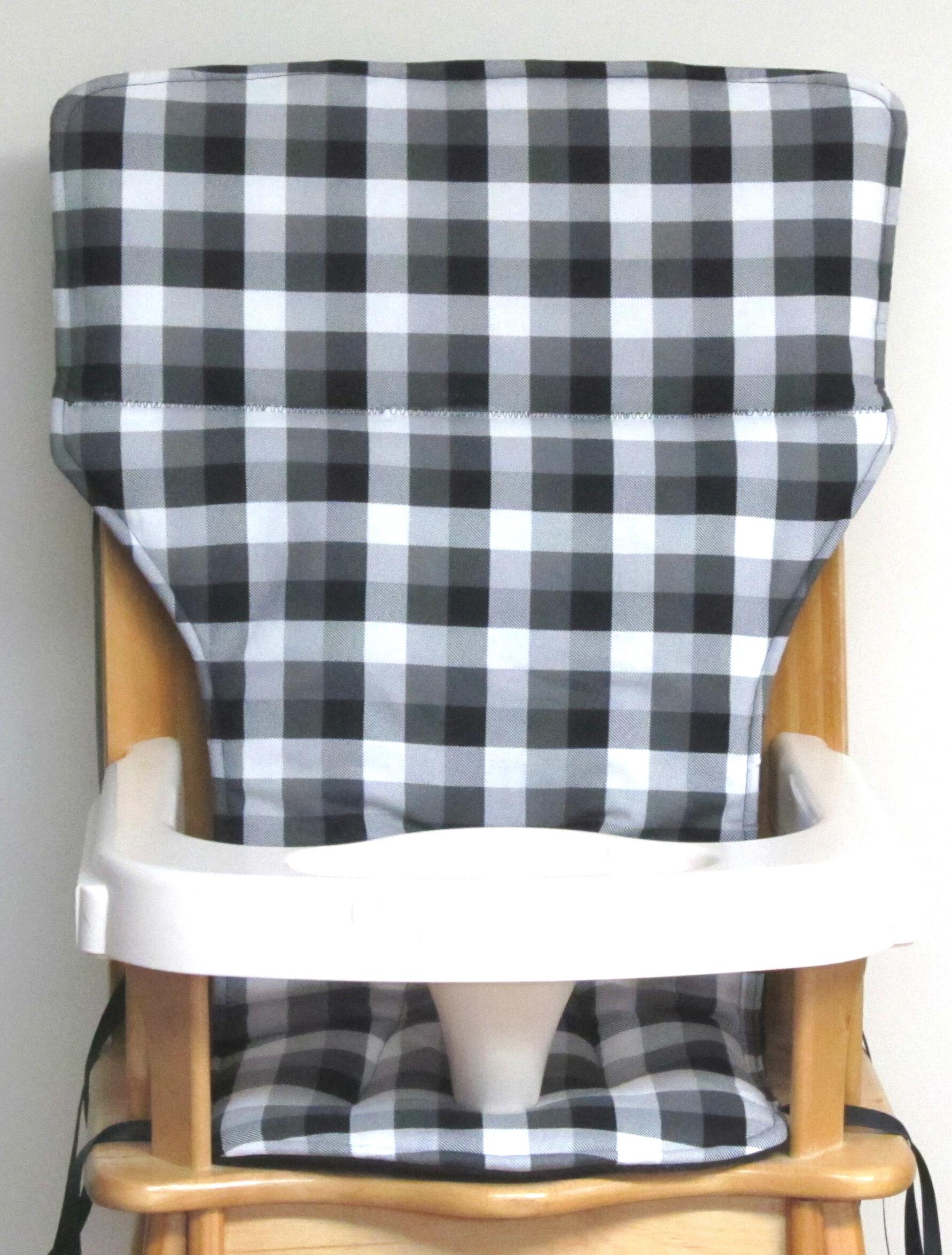 eddie bauer wooden high chair cushion