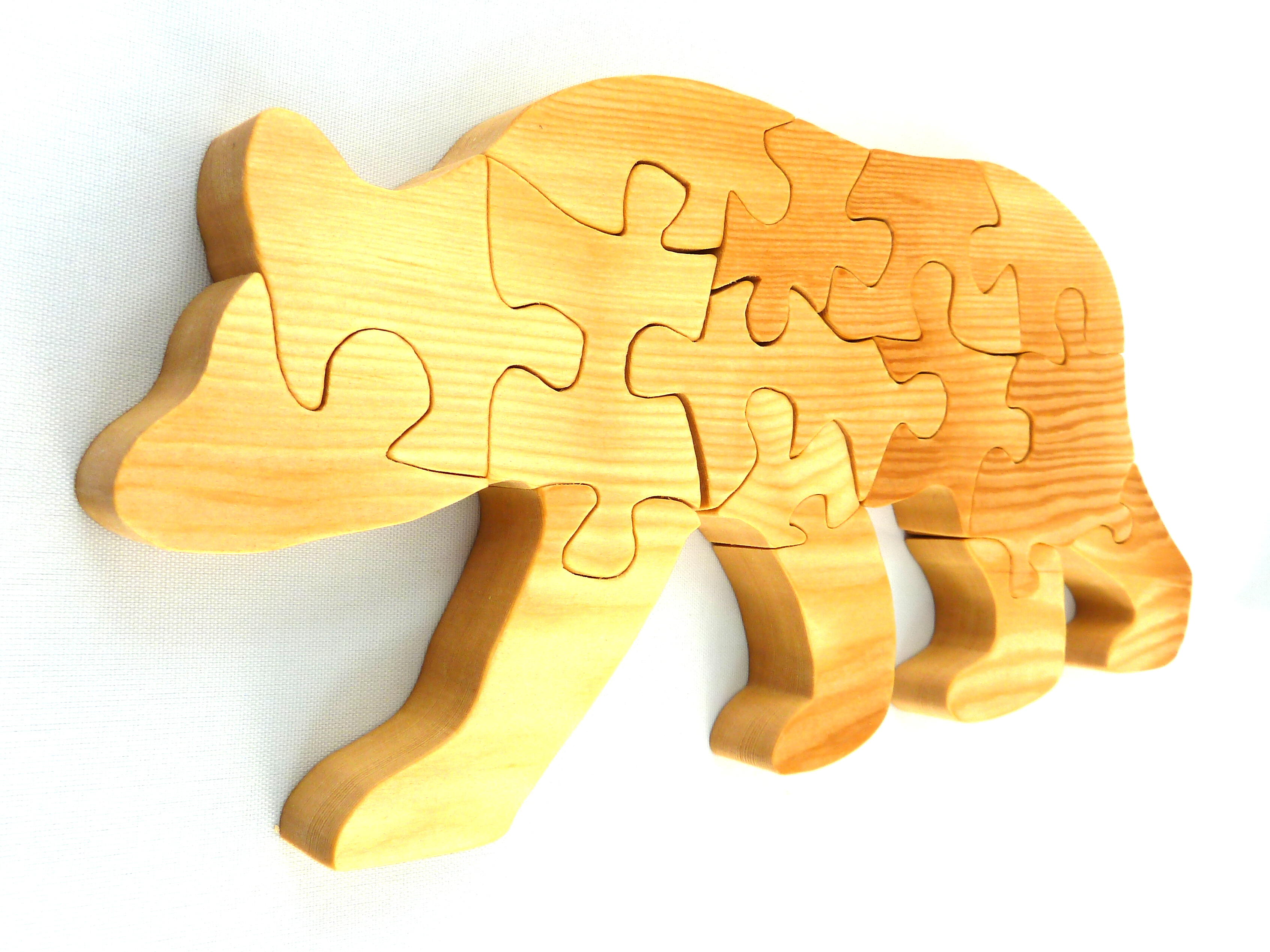 Handmade wooden deals puzzle