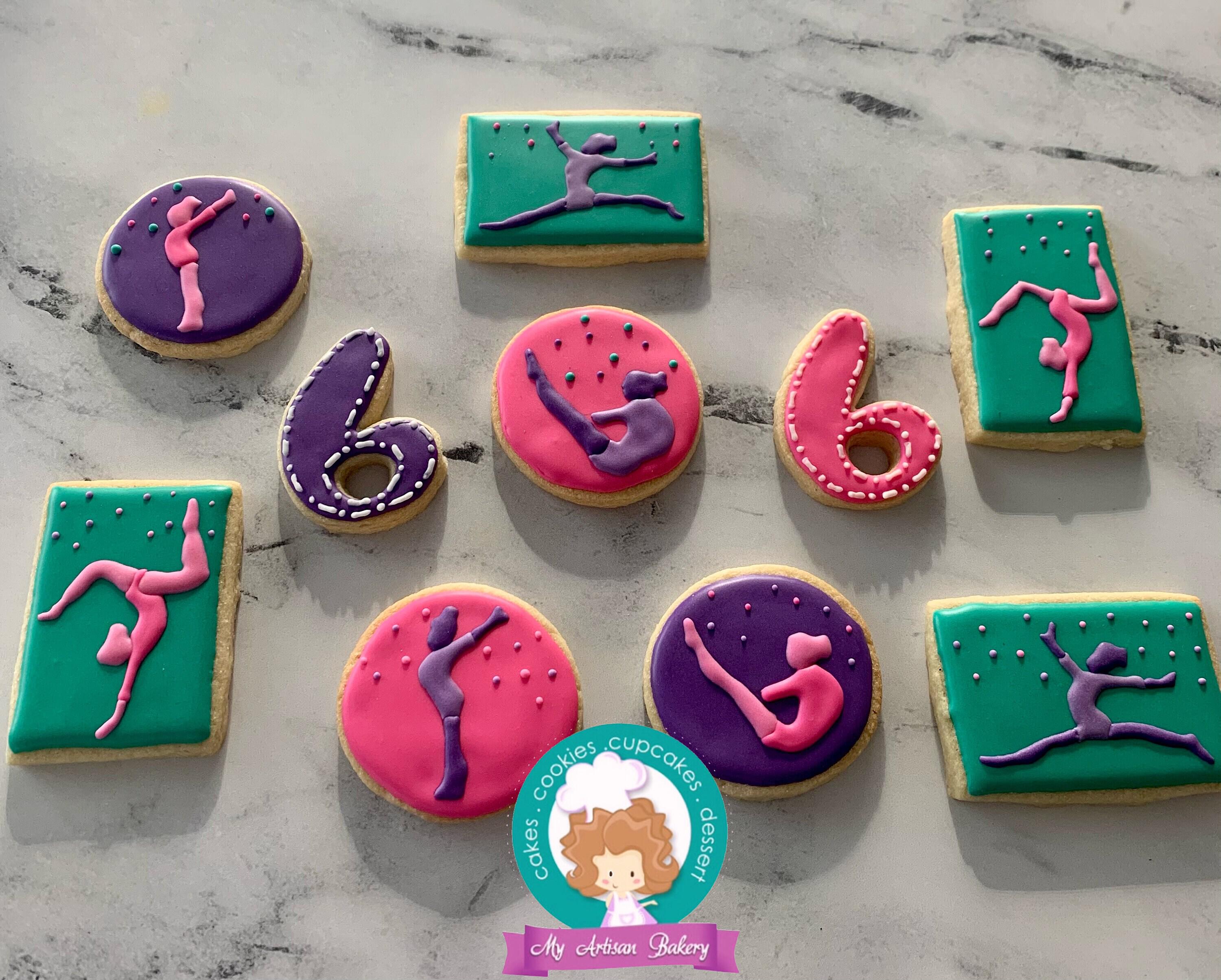 Products :: Gymnastics sugar cookies