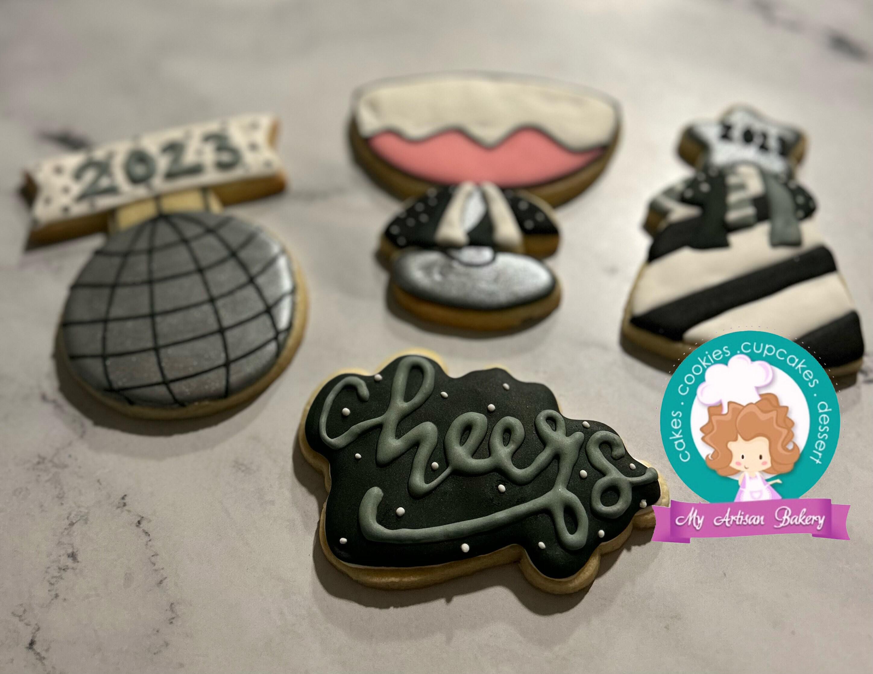 Products New years sugars cookies