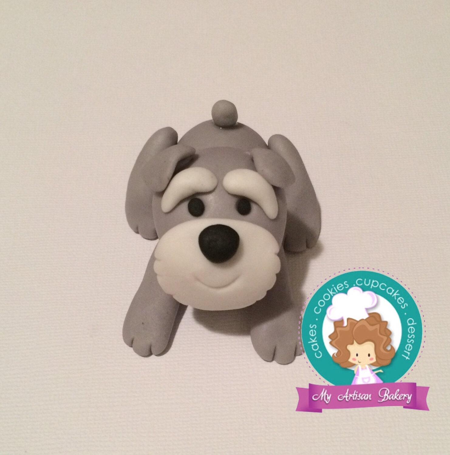 Fondant schnauzer hotsell