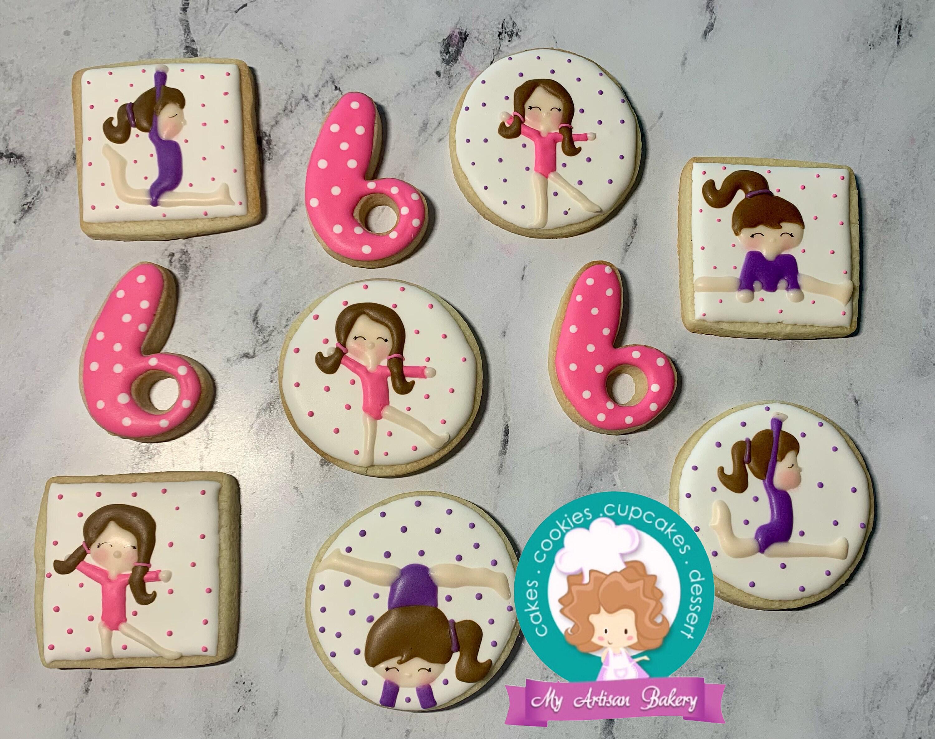 Products :: Gymnastics sugar cookies