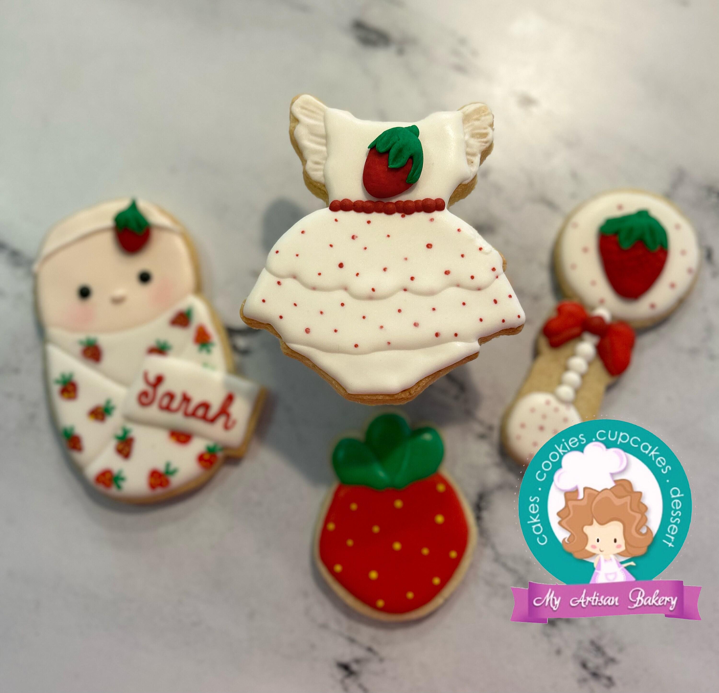 maybe strawberry: Gromit sugar cookies