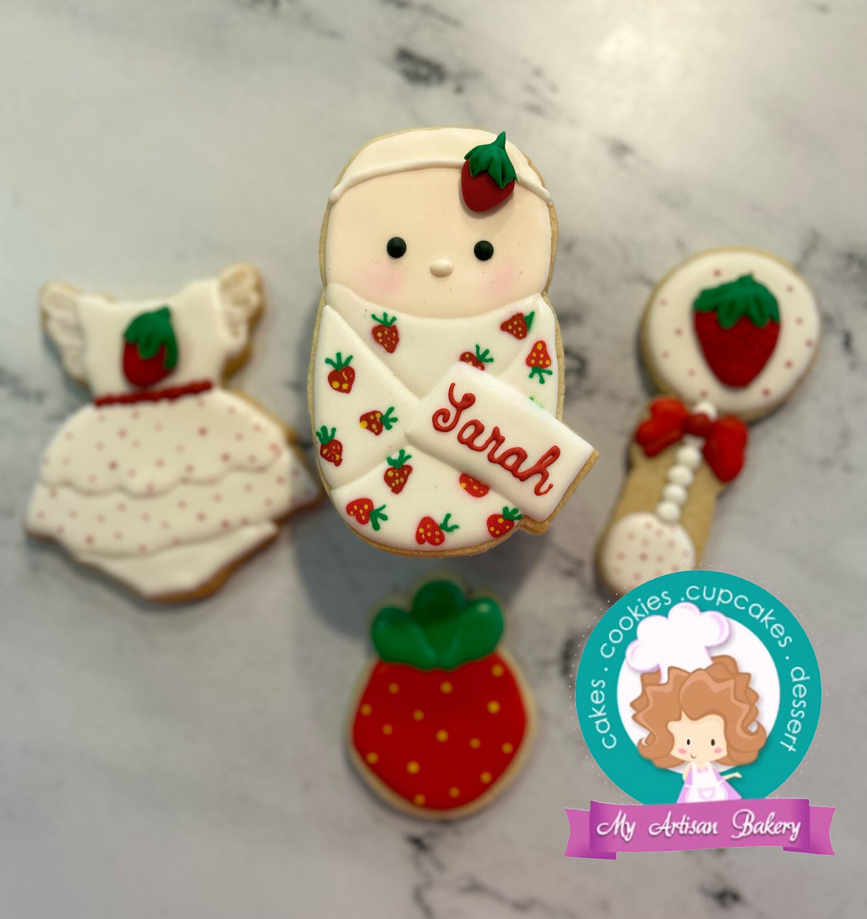 maybe strawberry: Gromit sugar cookies