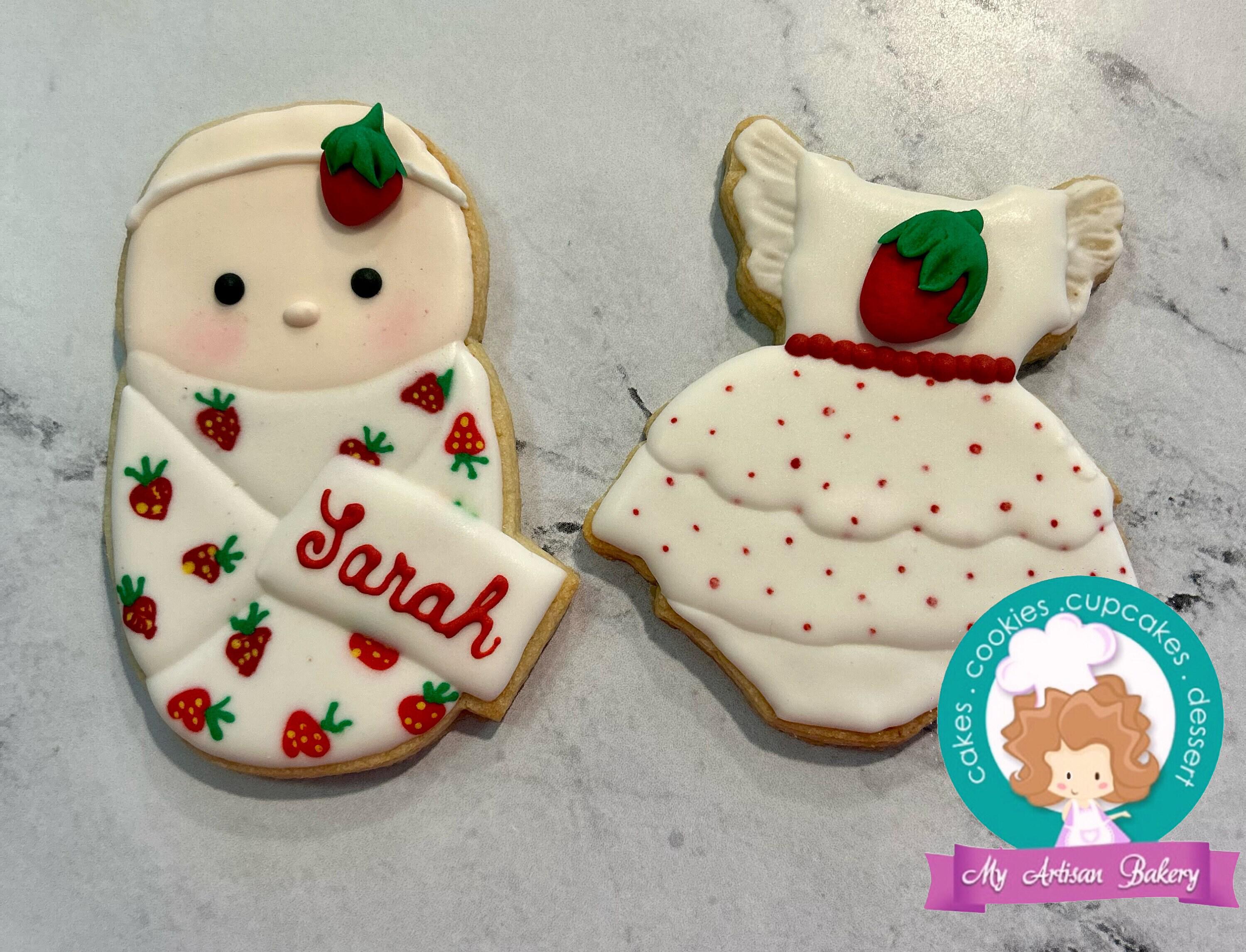 maybe strawberry: Gromit sugar cookies