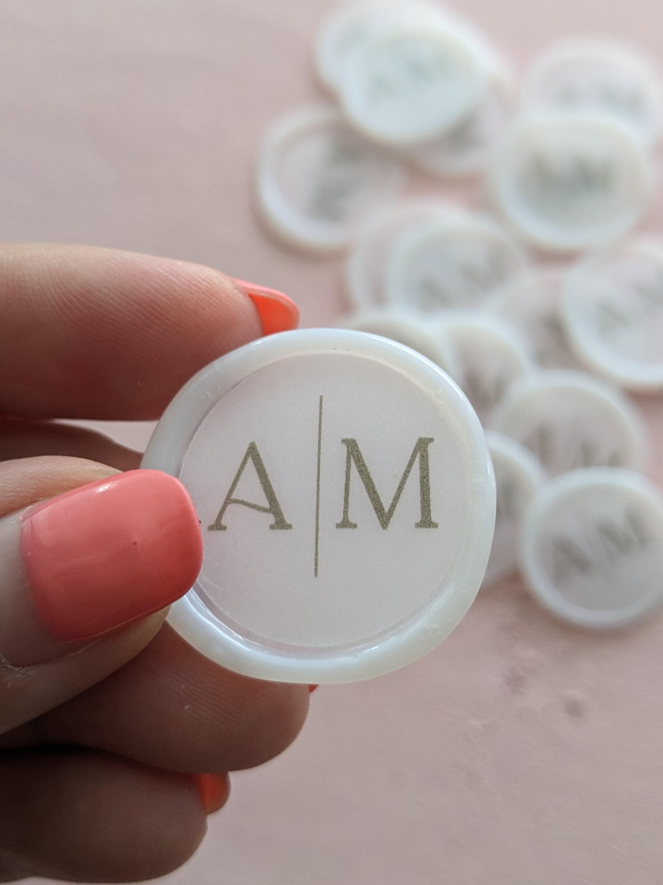 Products :: Custom Monogram Wax Seal Set of 10, Wedding Monogram Wax Seal  Stickers, Vellum Wax Seals, DIY Wedding Invites, Wedding Initial Seals