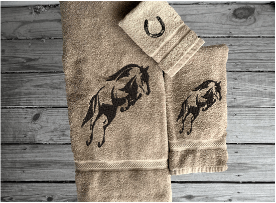 Personalized Bathroom Towel Set