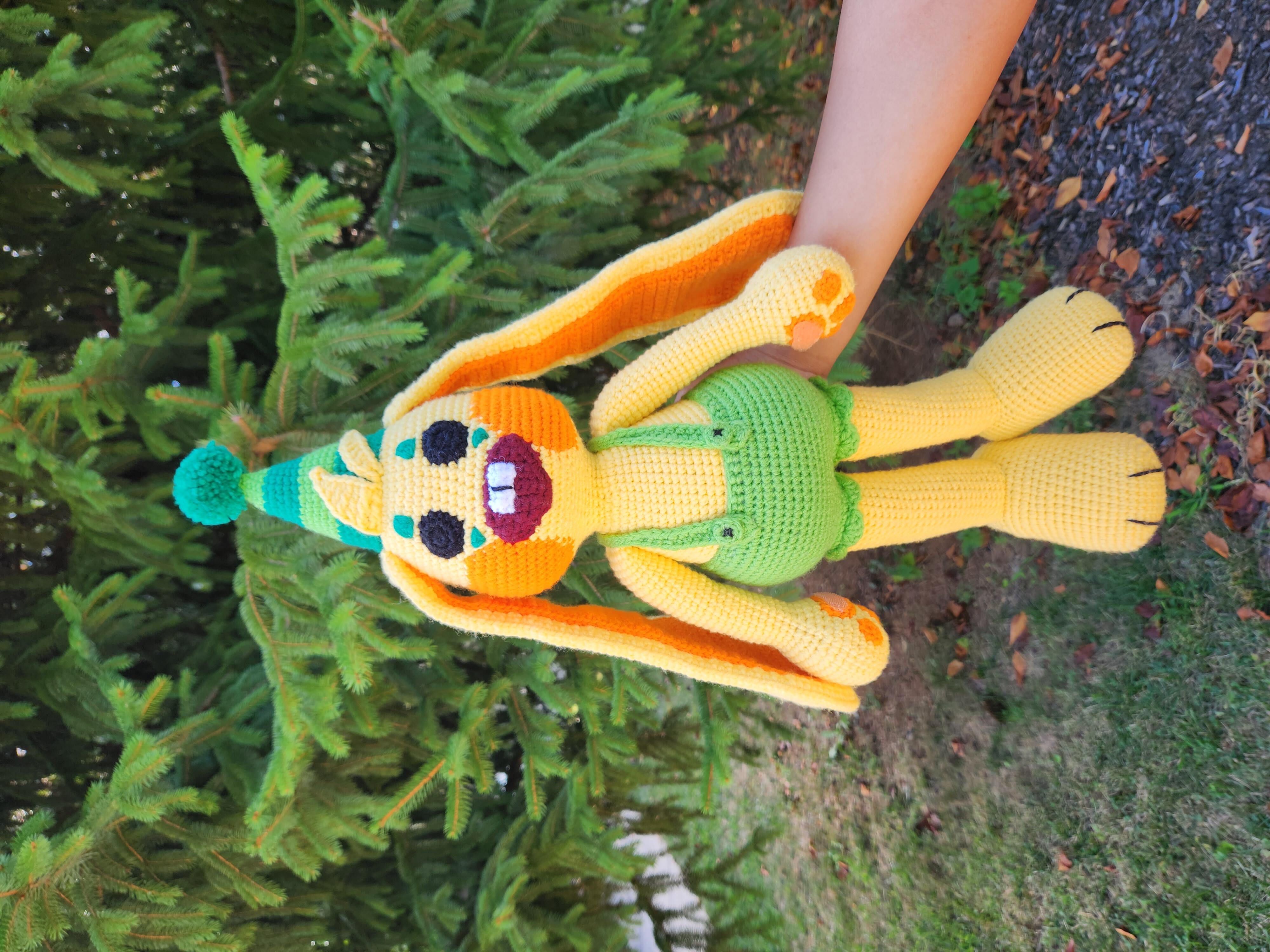 Bunzo Bunny Plush Toy -13.7 inches (Bunzo Bunny Plush) : : Toys &  Games
