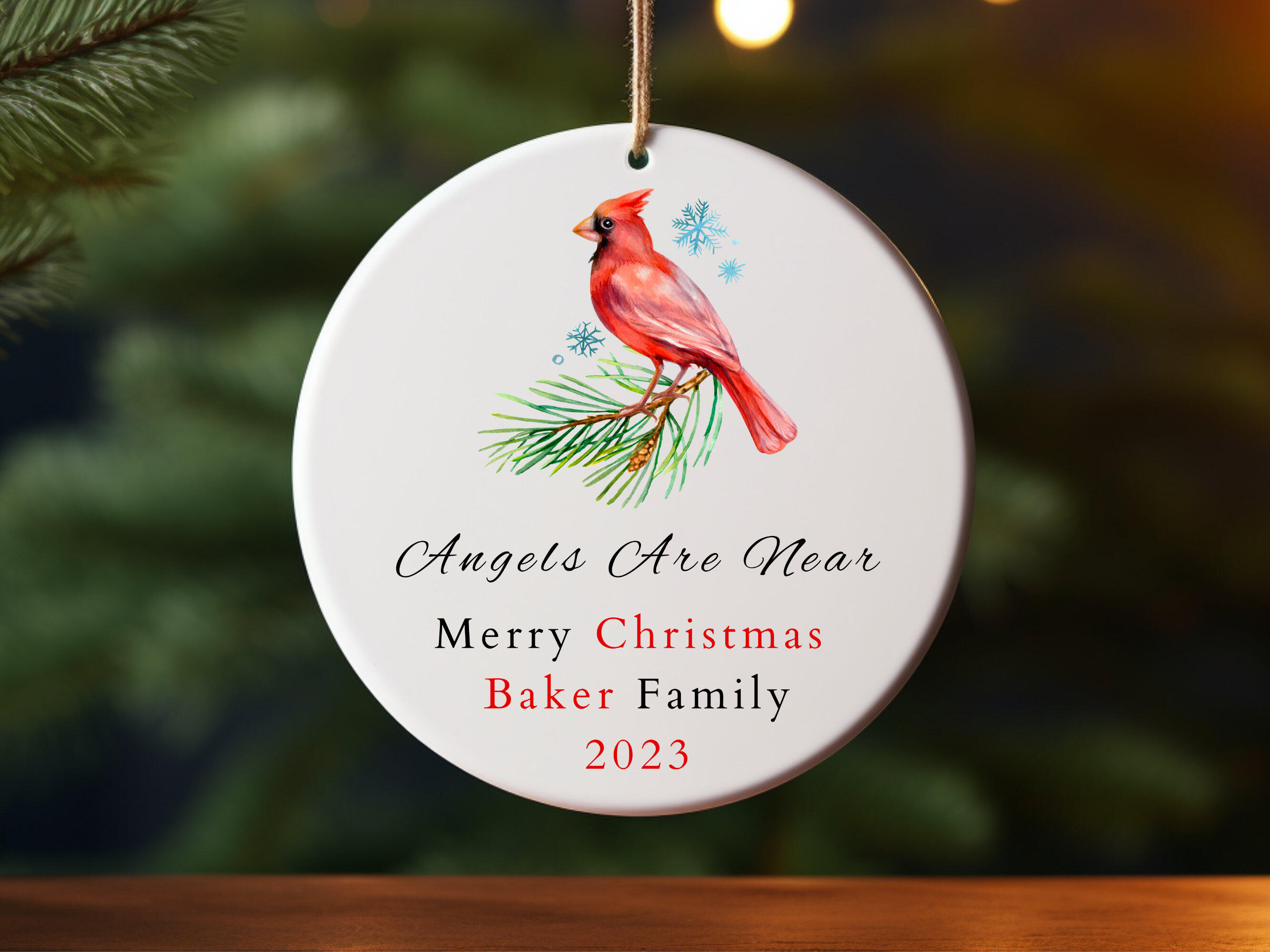 Cardinal Christmas Ornaments Gift For Your Neighbors Ornament Good