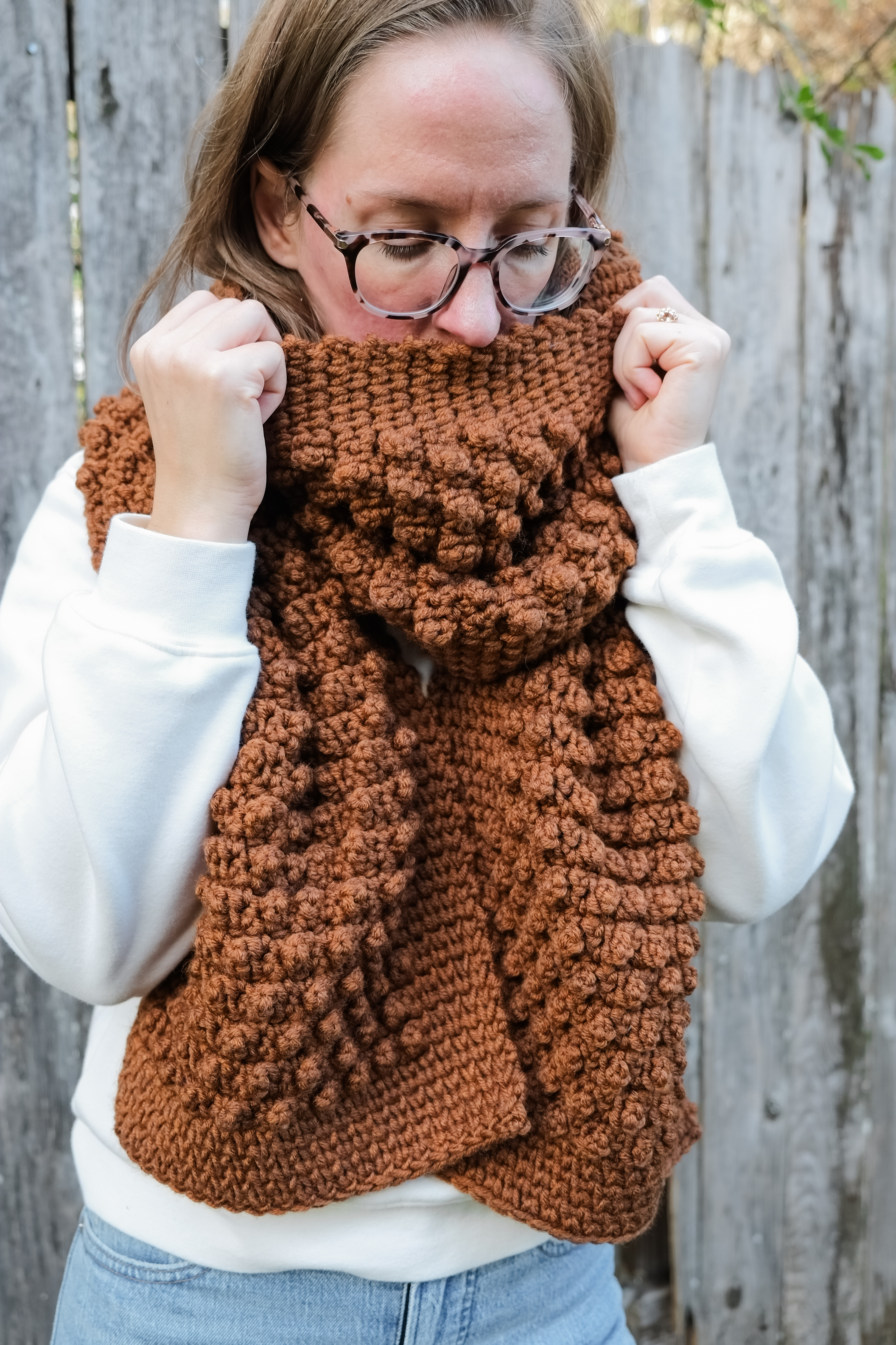 Crochet Pattern  Saccharine Scarf