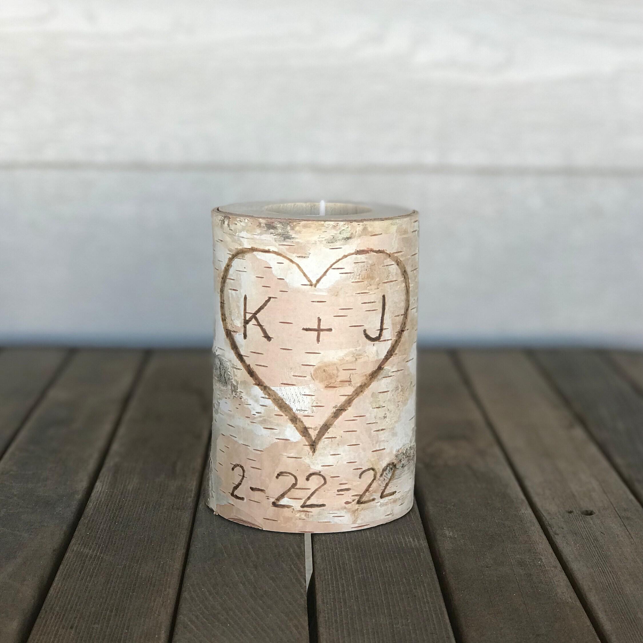 Home & Living Candles Candle Holders Personalized Couple