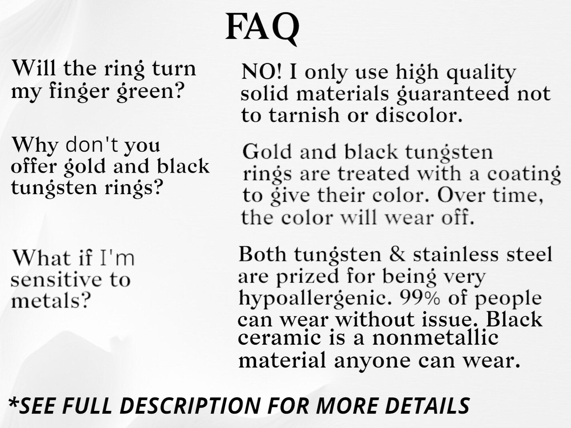 Tungsten carbide turn finger green hotsell