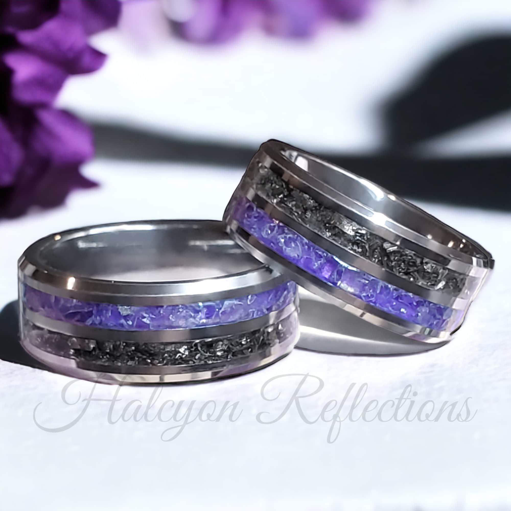 Tungsten deals amethyst ring