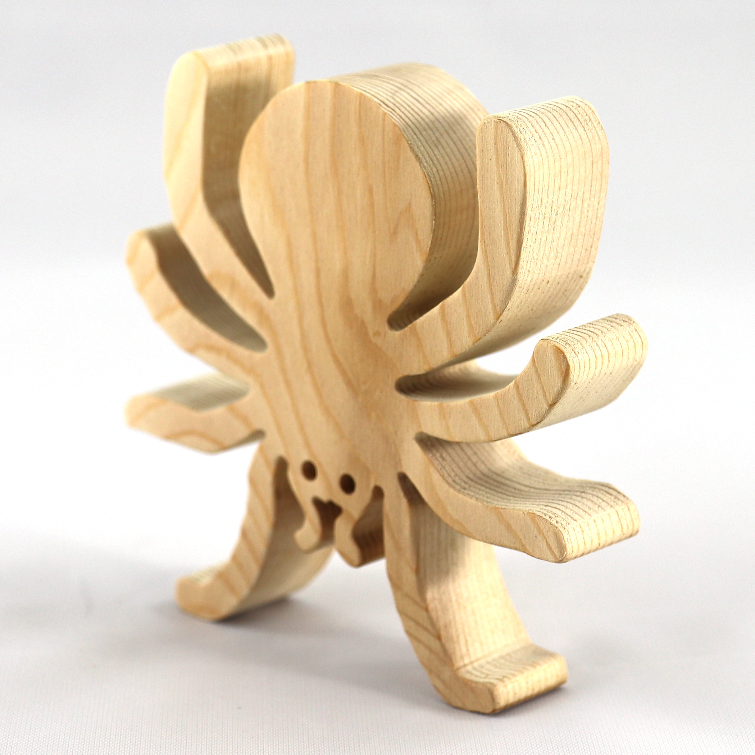 Handmade Wood Spider Toy Cutout for Halloween Decoration or Crafts Unpainted From My Snazzy Spooks Collection