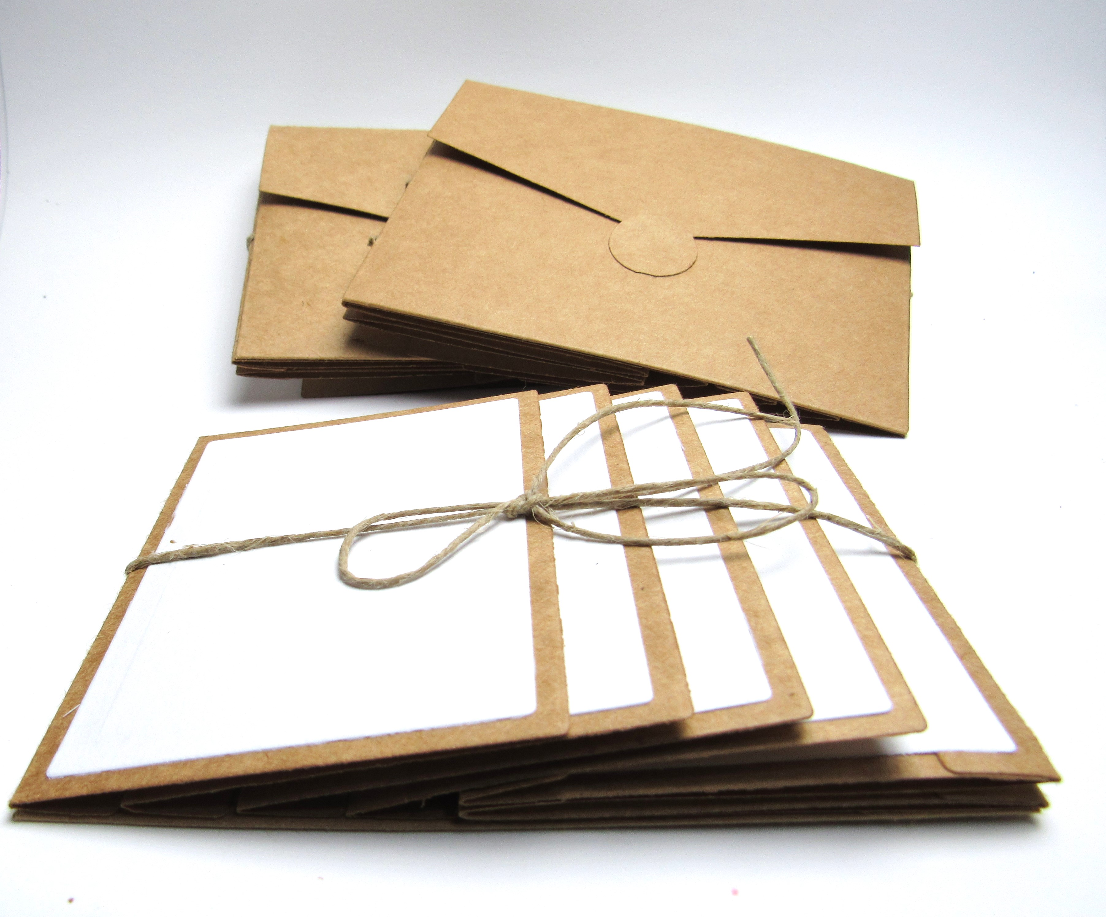 DIY Ephemera for Junk Journals PART 2 - Flip Down Envelopes 