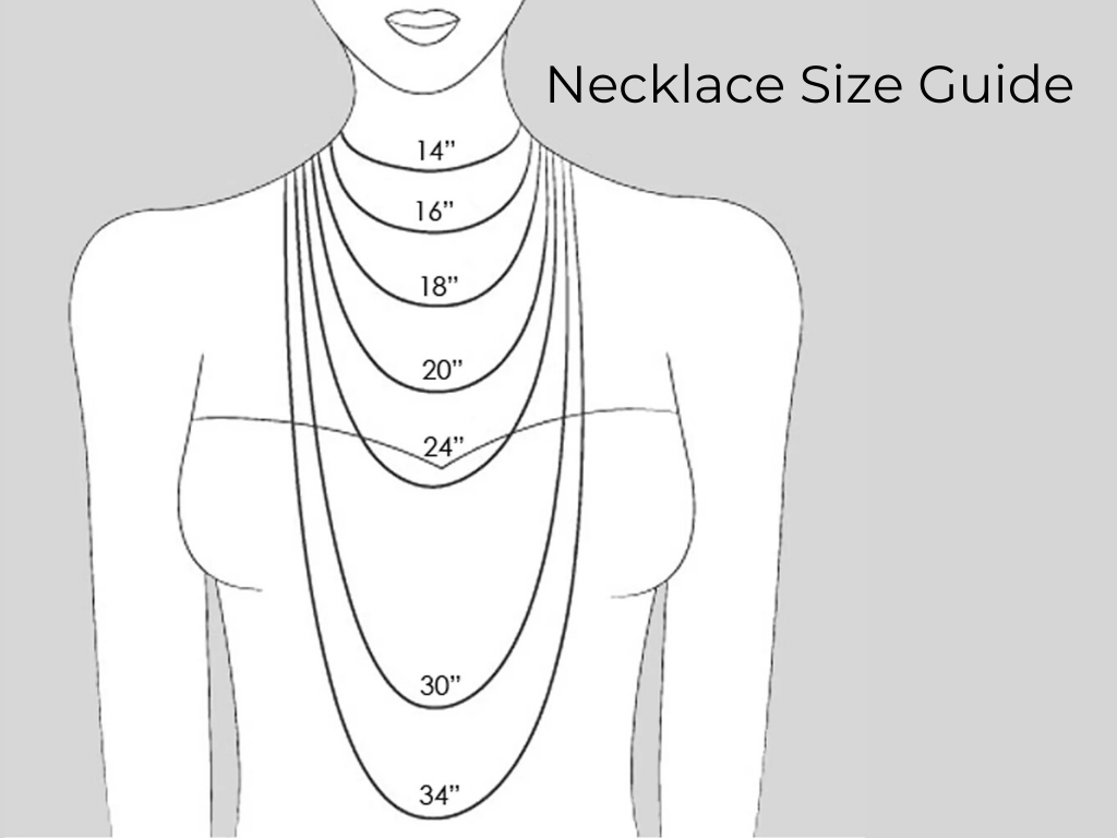 Necklace Size Chart in Illustrator, Portable Documents - Download |  Template.net