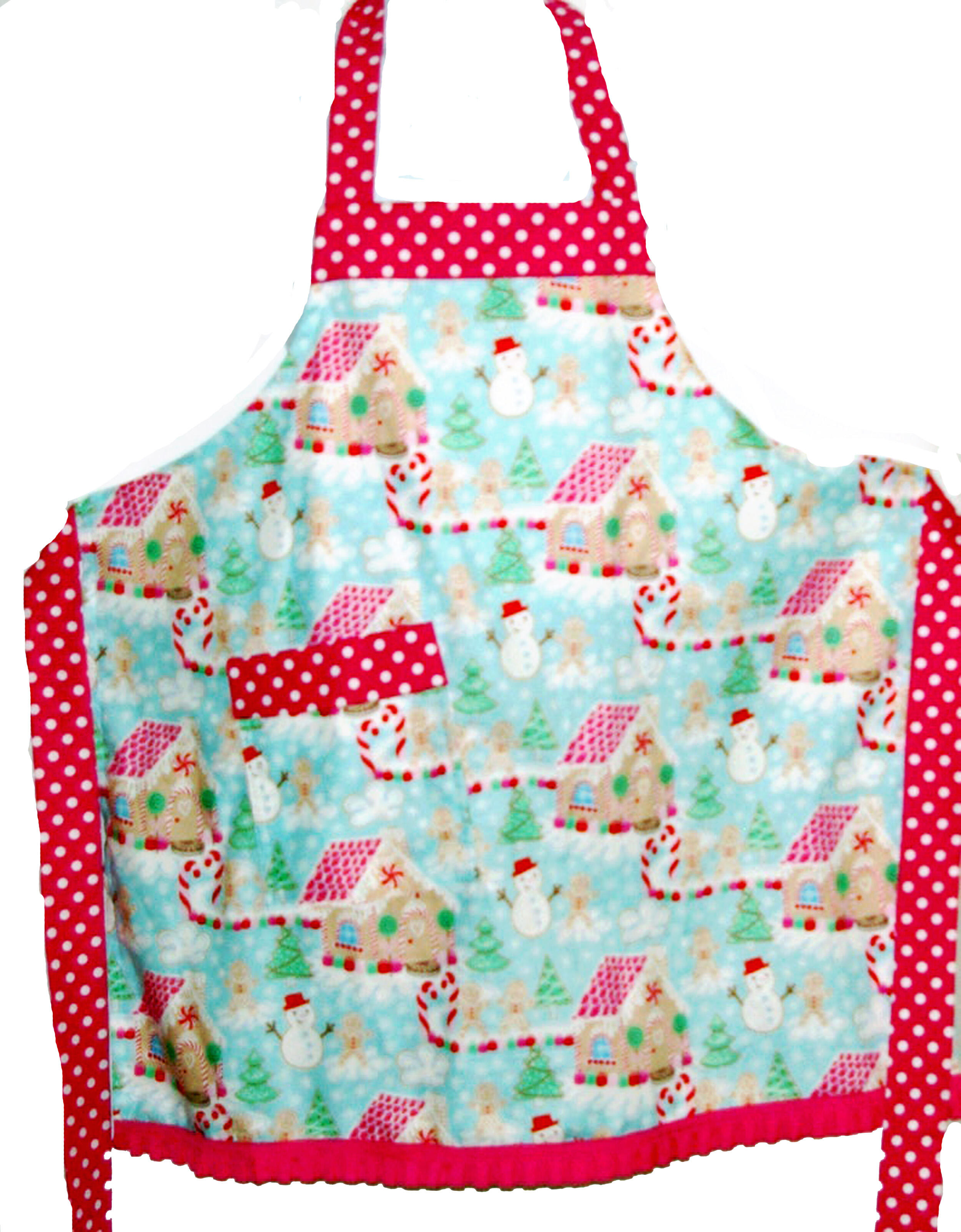 Girl Christmas Apron, Matching Aprons, Christmas Apron, Gingerbread House Customize Birthday