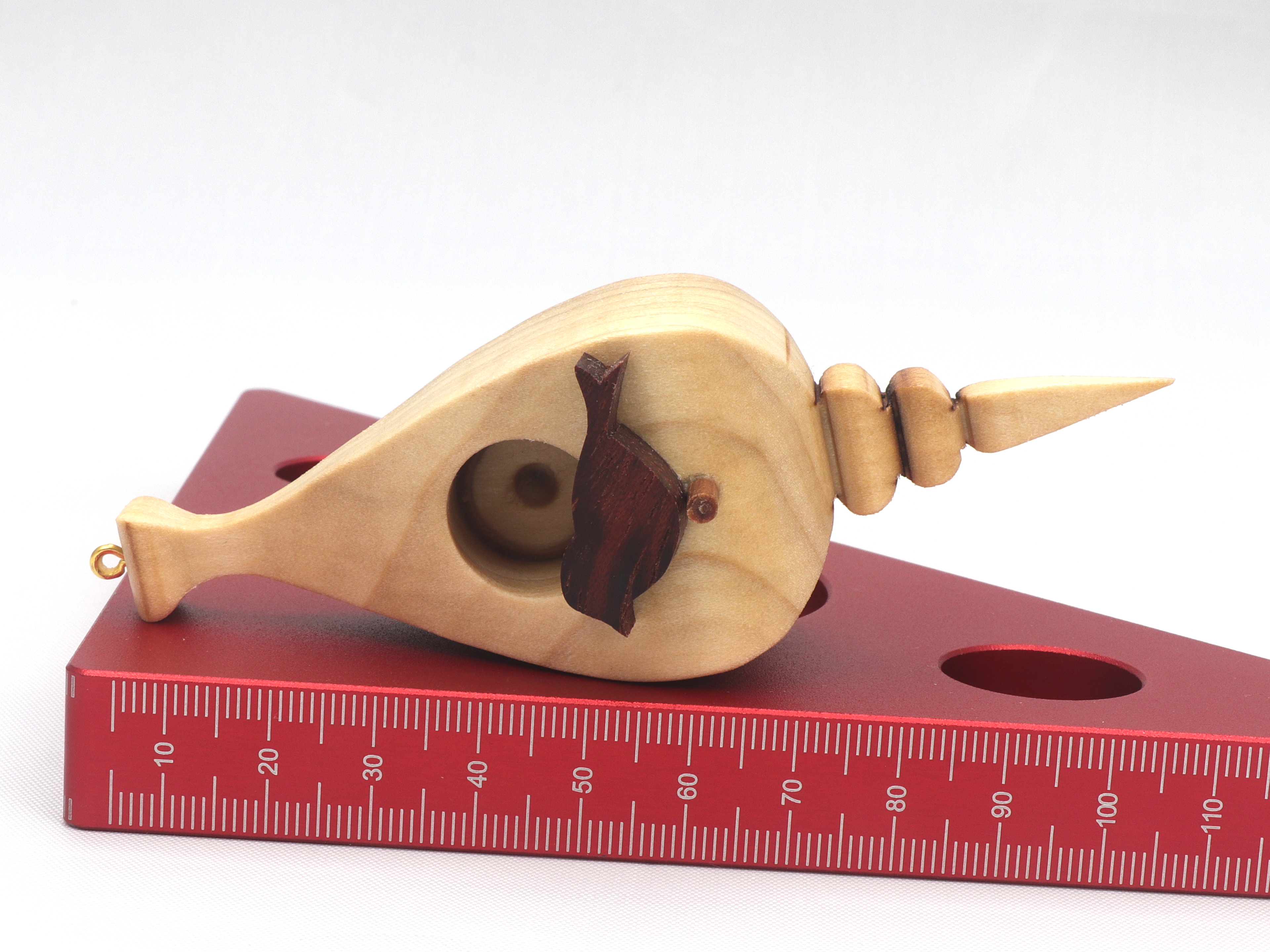 Wood Birdhouse Ornament Christmas Tree Decoration Handmade From My Birdhouse Ornament Collection