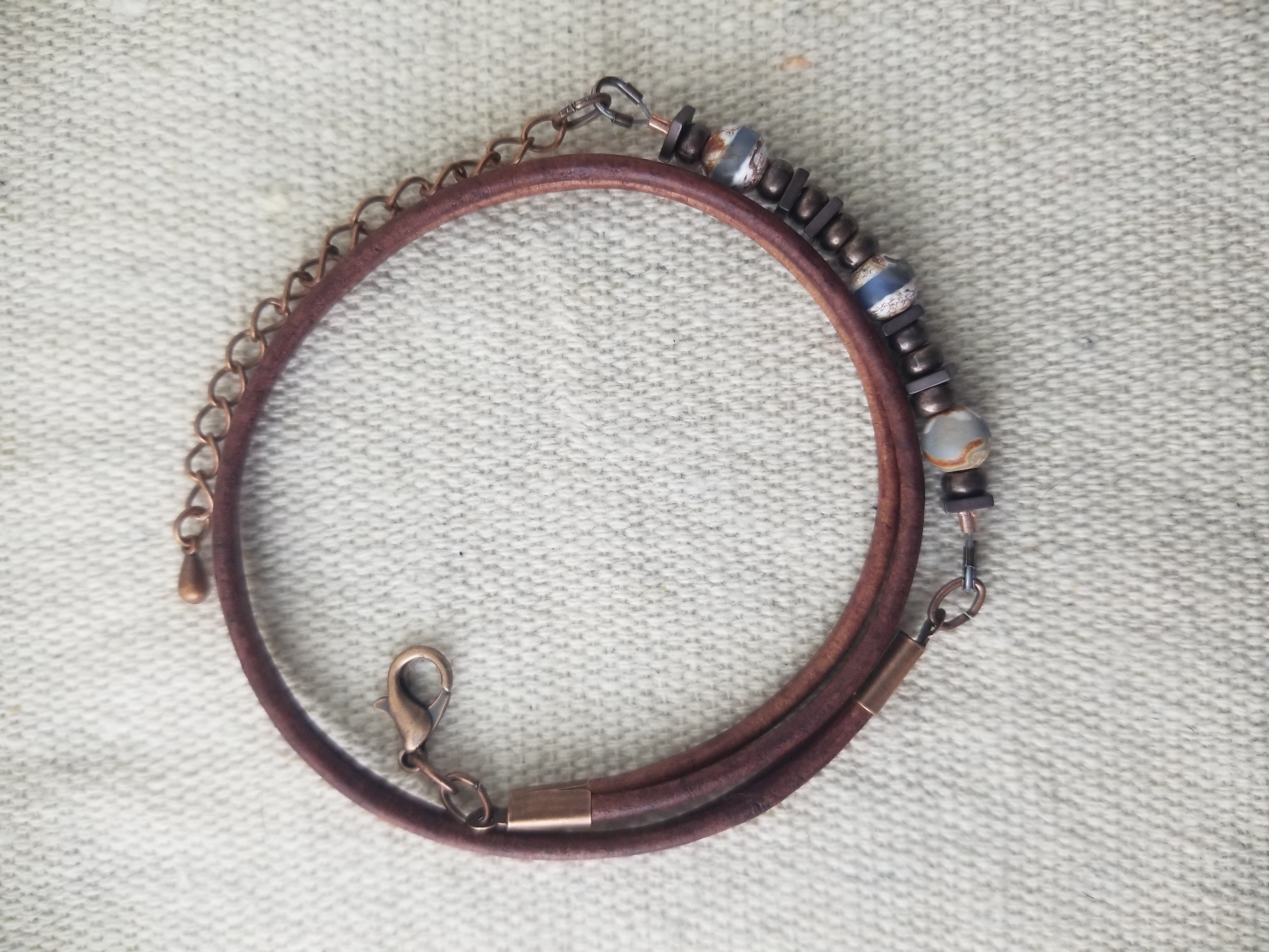 Equestrian Morse Code Bracelet