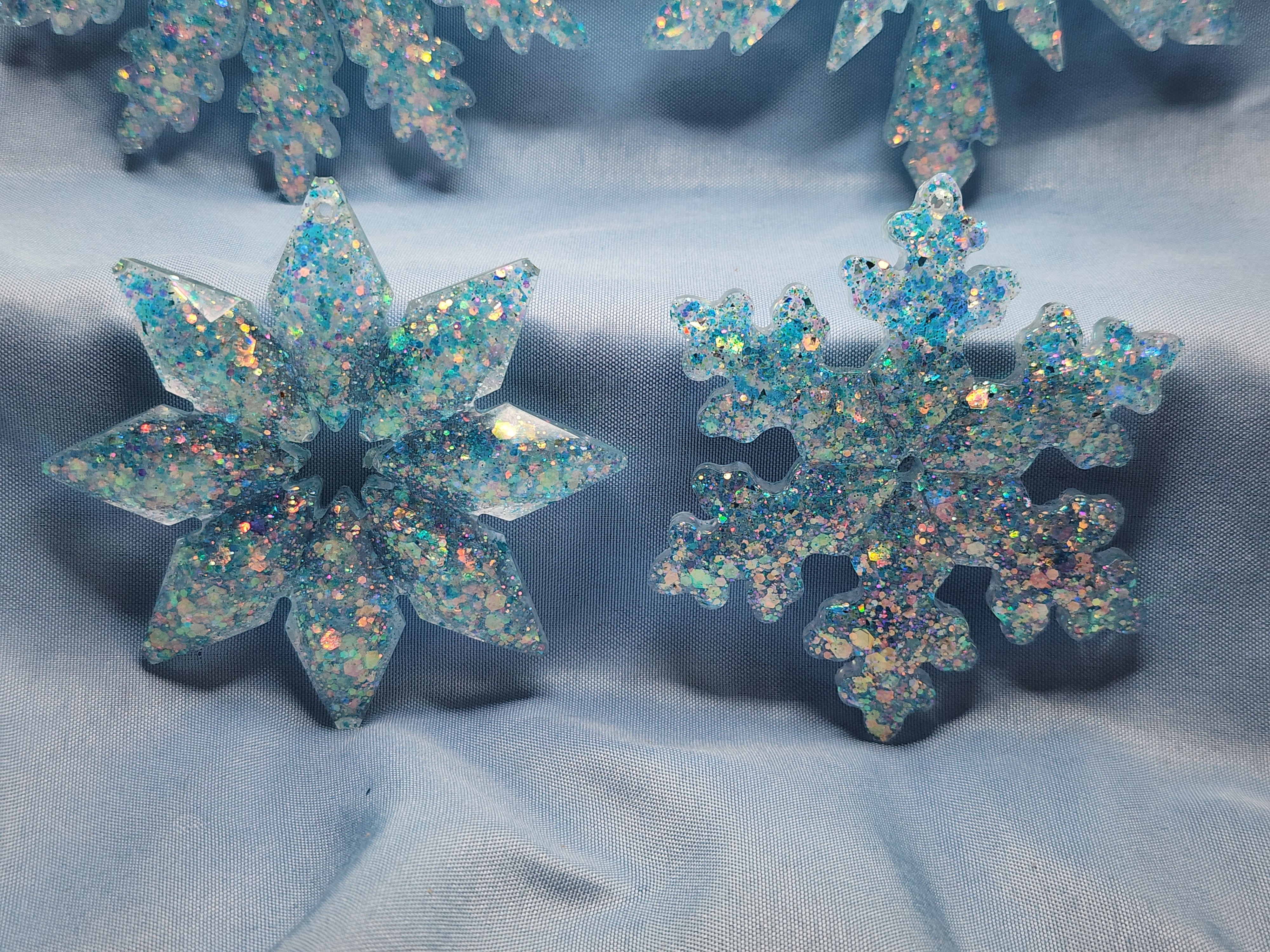 3D Snowflake Ornaments