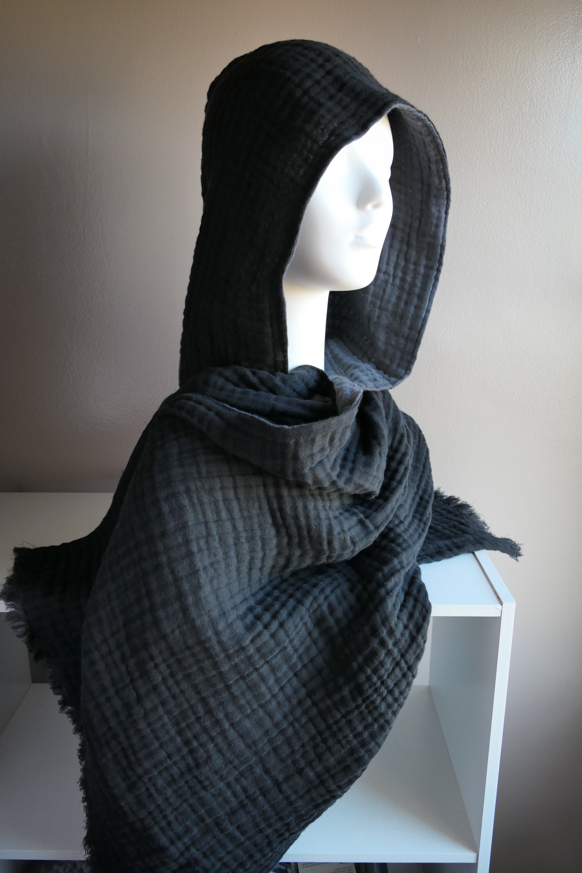 Ladies hotsell hooded scarf