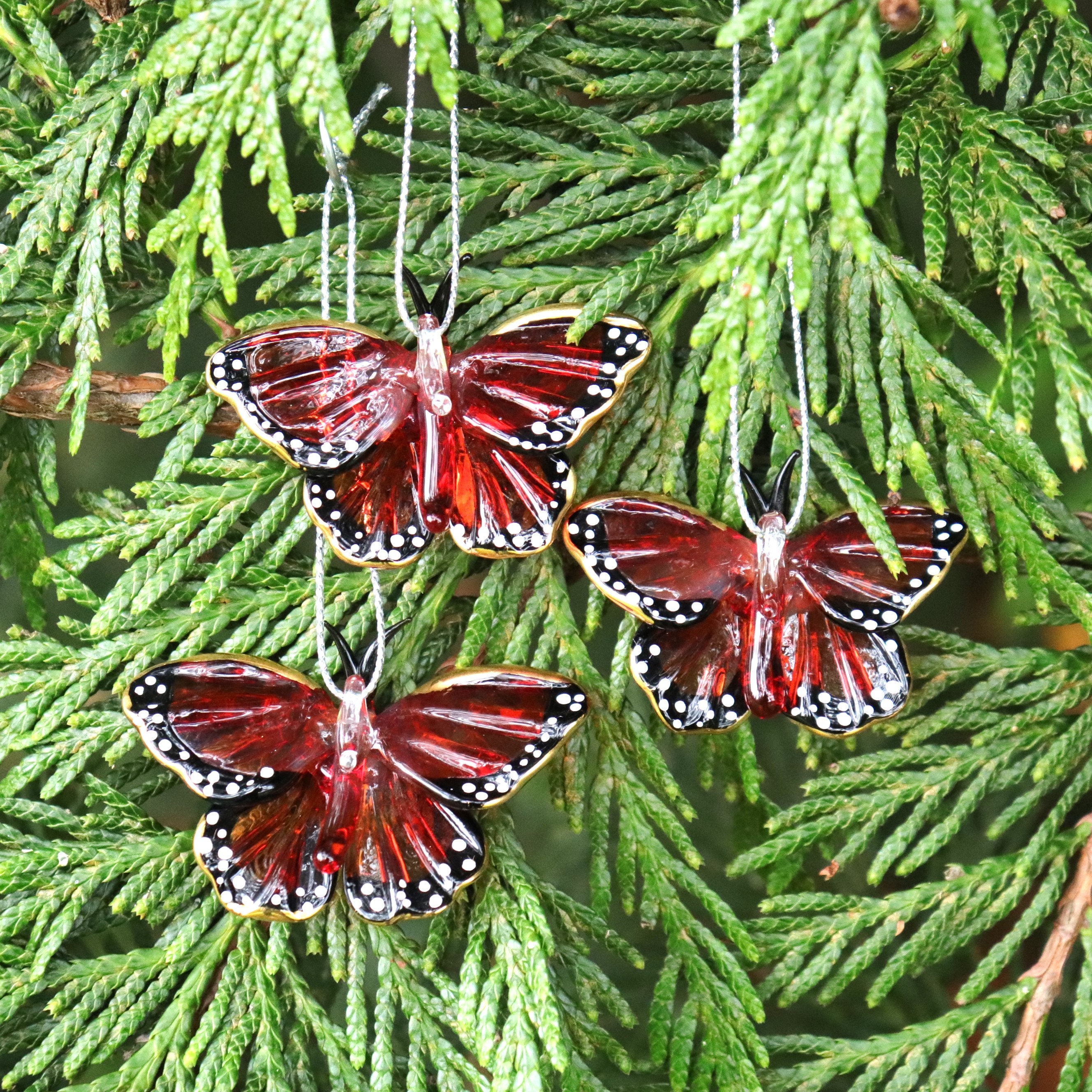 Monarch Butterfly, Monarch, Butterfly Ornament, Wood Slice