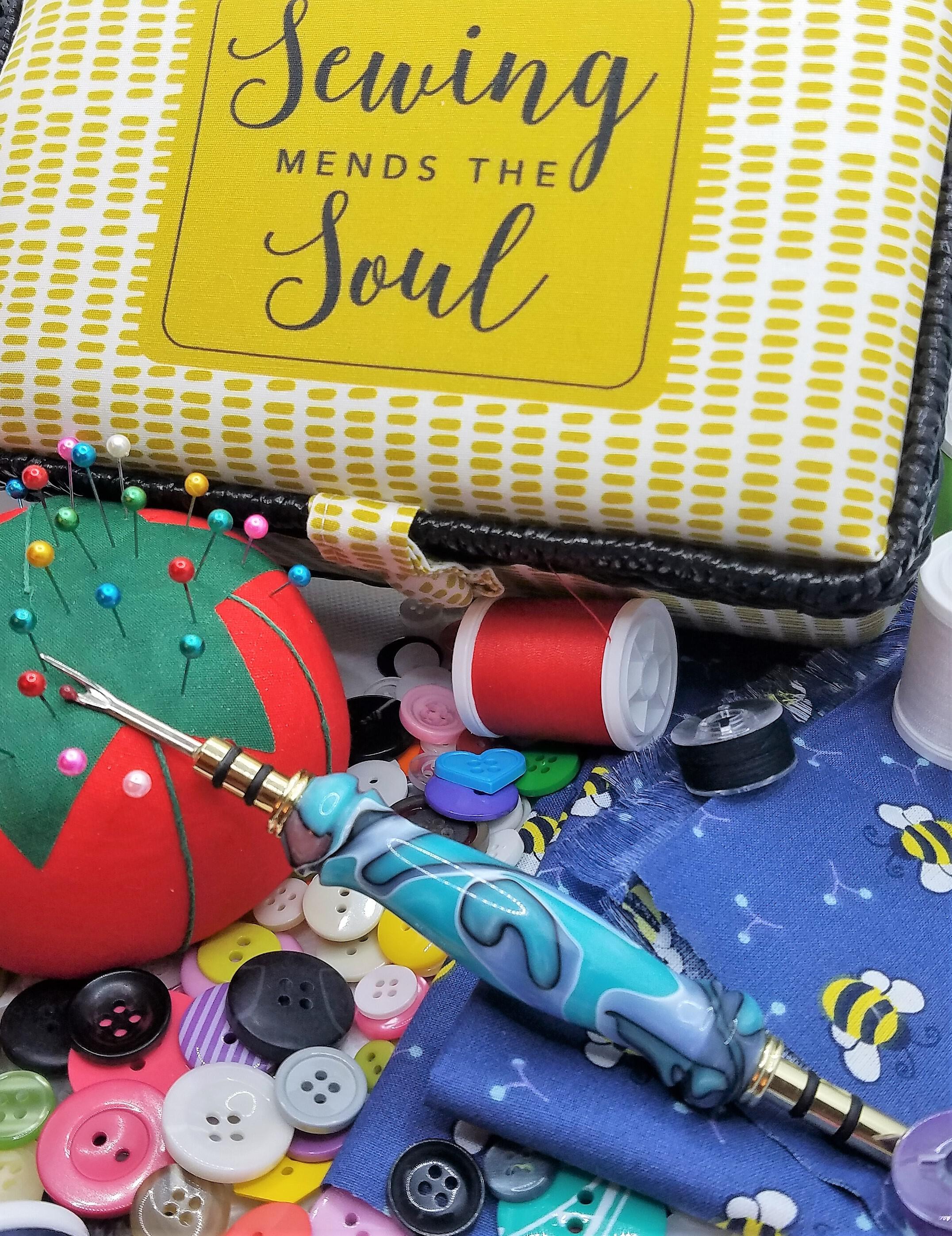 Handmade Supplies Home & Hobby Seam Ripper Coral Sea