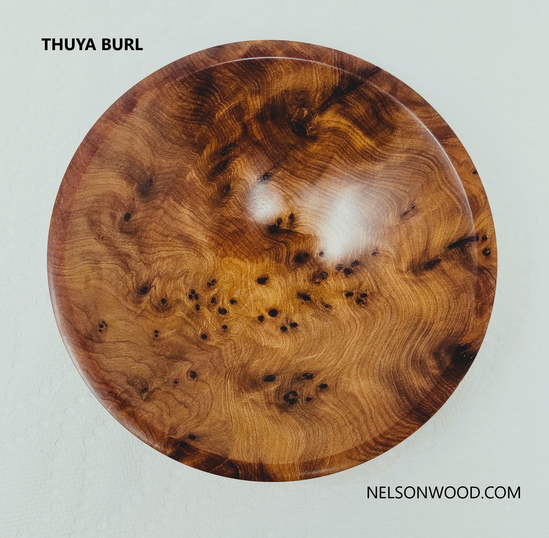 Thuya Burl Wood Bowl