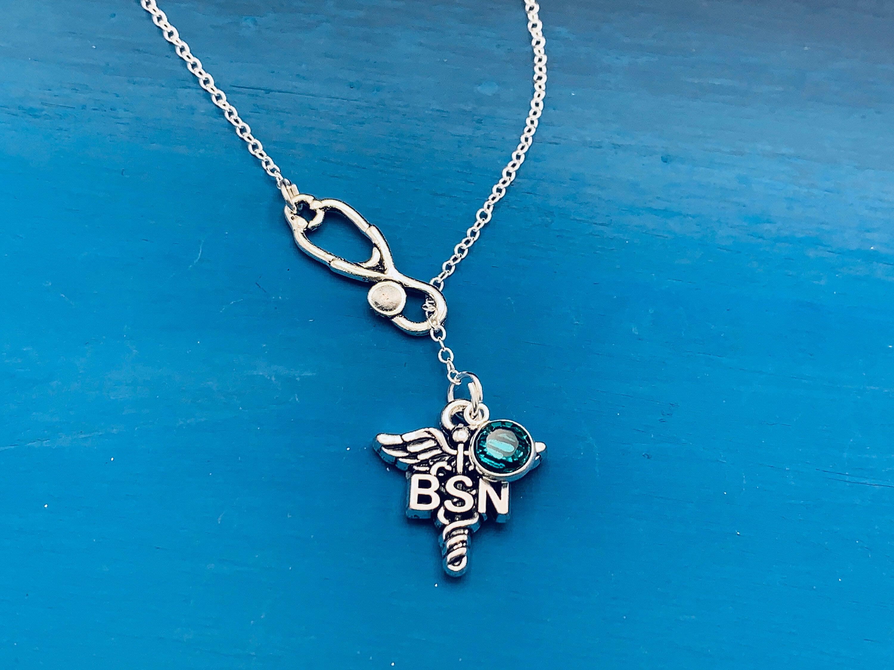 Registered nurse sales pendant necklace