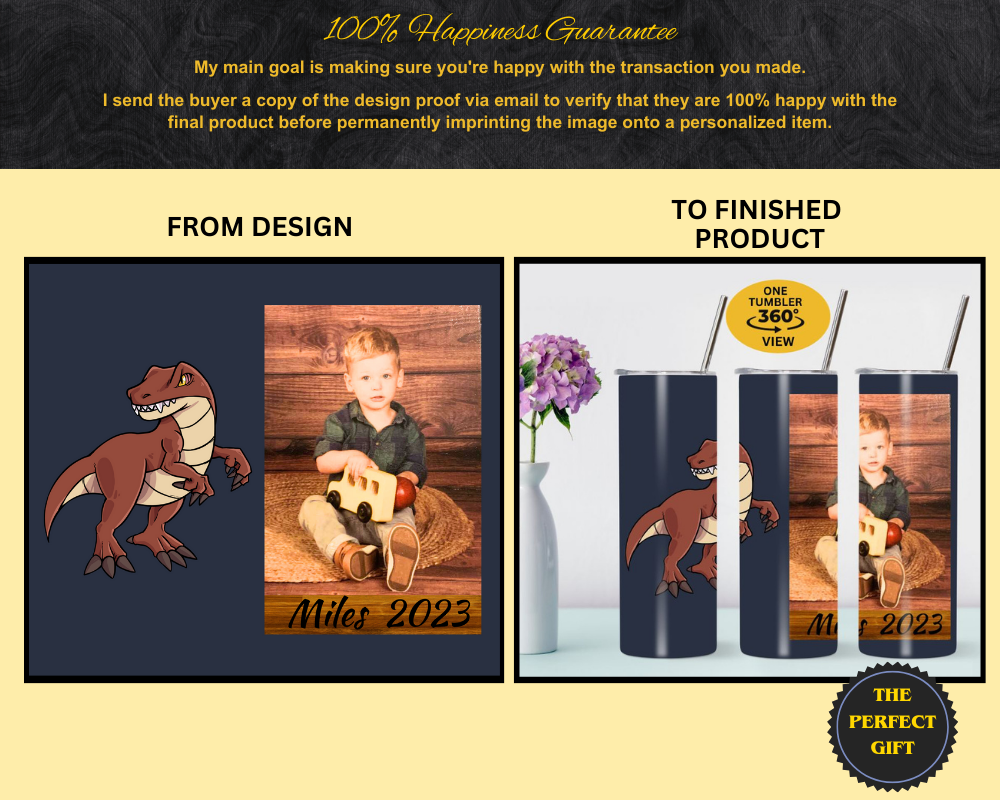 Let me know your likes, photos, favorite colors and or sayings and I will create a custom one of a kind tumbler for you