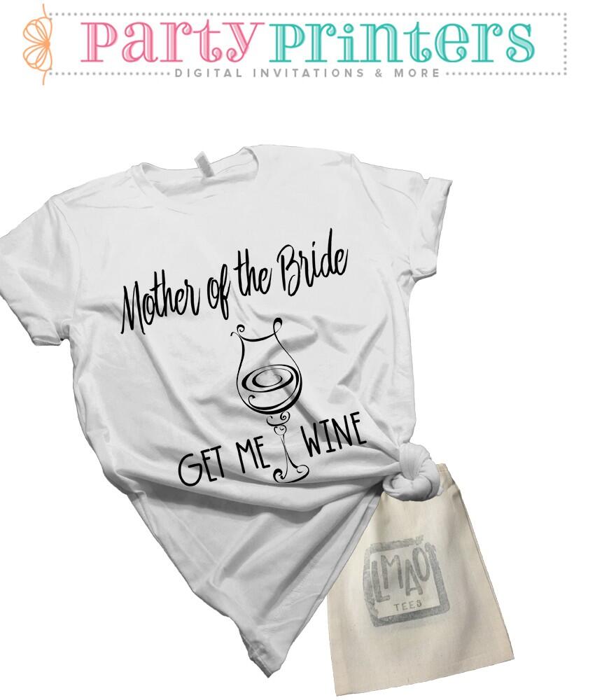 mother of the bride shirt