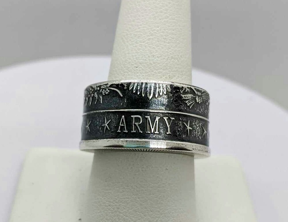 US 2024 Army Coin Ring