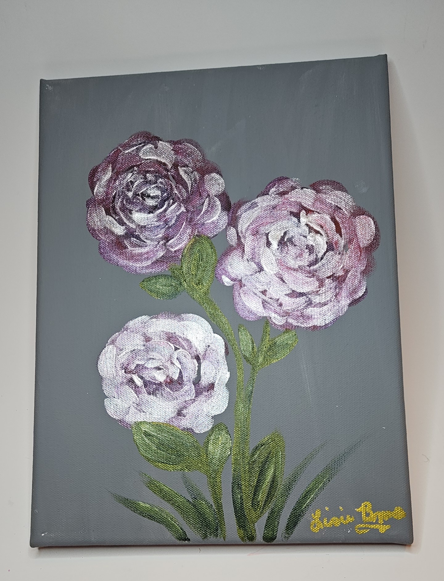 Rosey Rose Painting