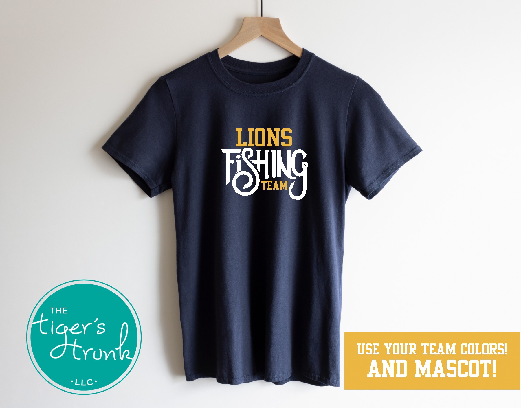 Clothing & Accessories :: Men's :: Shirts :: Personalized Fishing Shirt in  School Colors, Fishing Gifts for Fishing Tournament, Custom Fishing Team  Shirt with Team Mascot, Fishing Mom Shirt, Fishing Dad Shirt [CLONE] [CLONE]