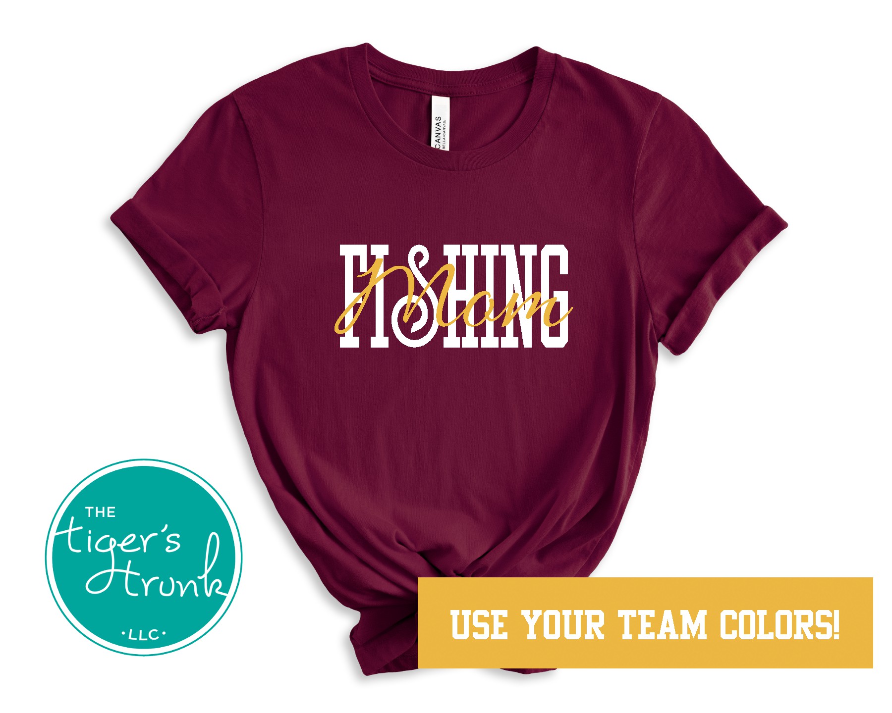 Clothing & Accessories :: Men's :: Shirts :: Custom Fishing Mom Shirt, Personalized  Fishing Shirt in School Colors, Fishing Team Mom Gift, Competition Shirt,  Fishing Gifts for Fishing Tournament [CLONE]