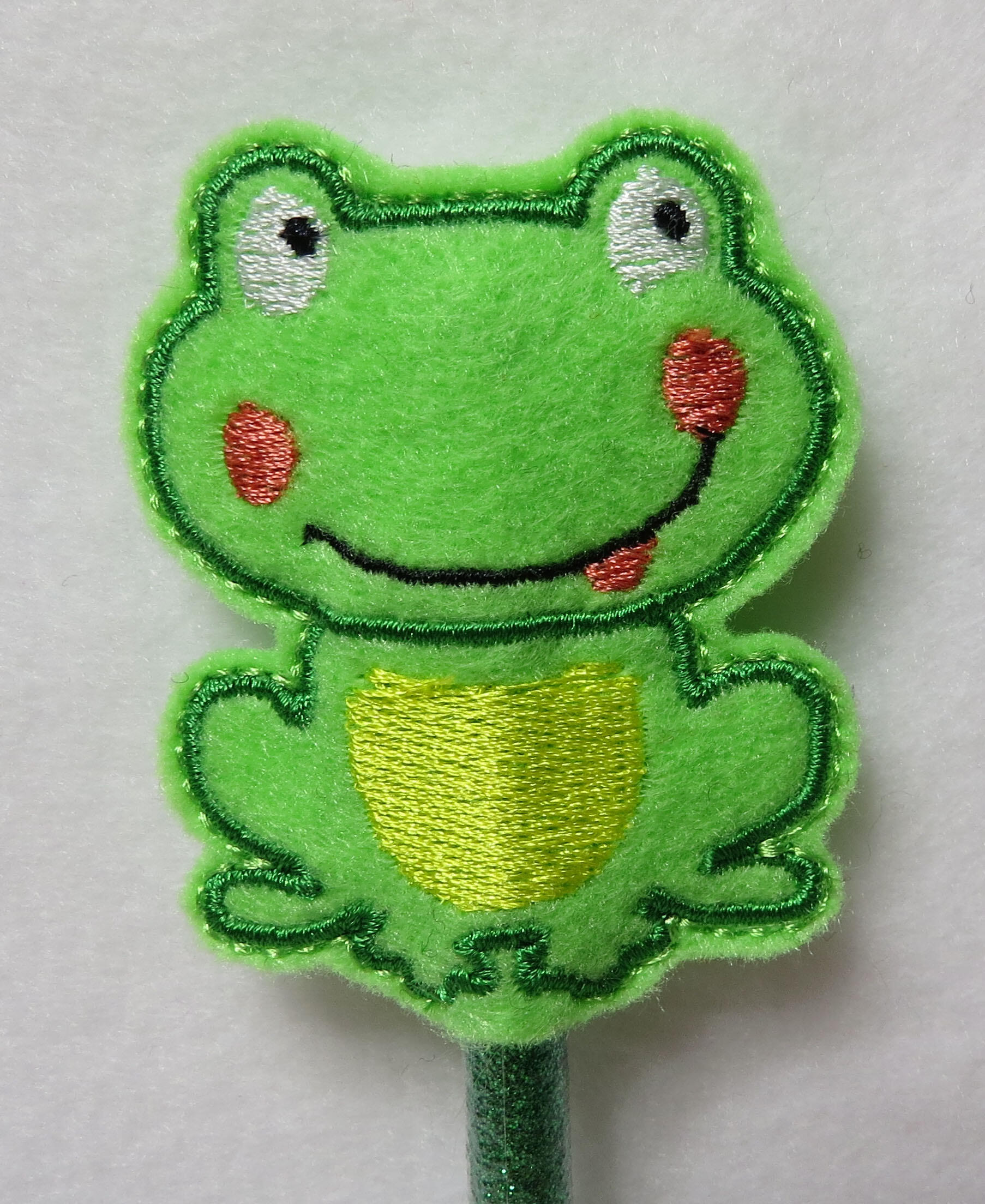 frogpenciltopperwithpencil