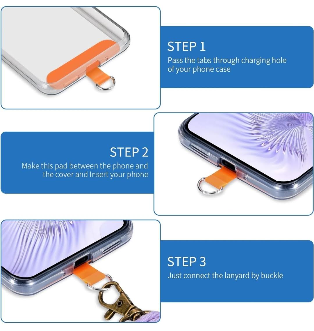 Clothing & Accessories :: Bags & Purses :: Crossbody & Messenger :: Dreamer Cell  Phone Strap/Tether