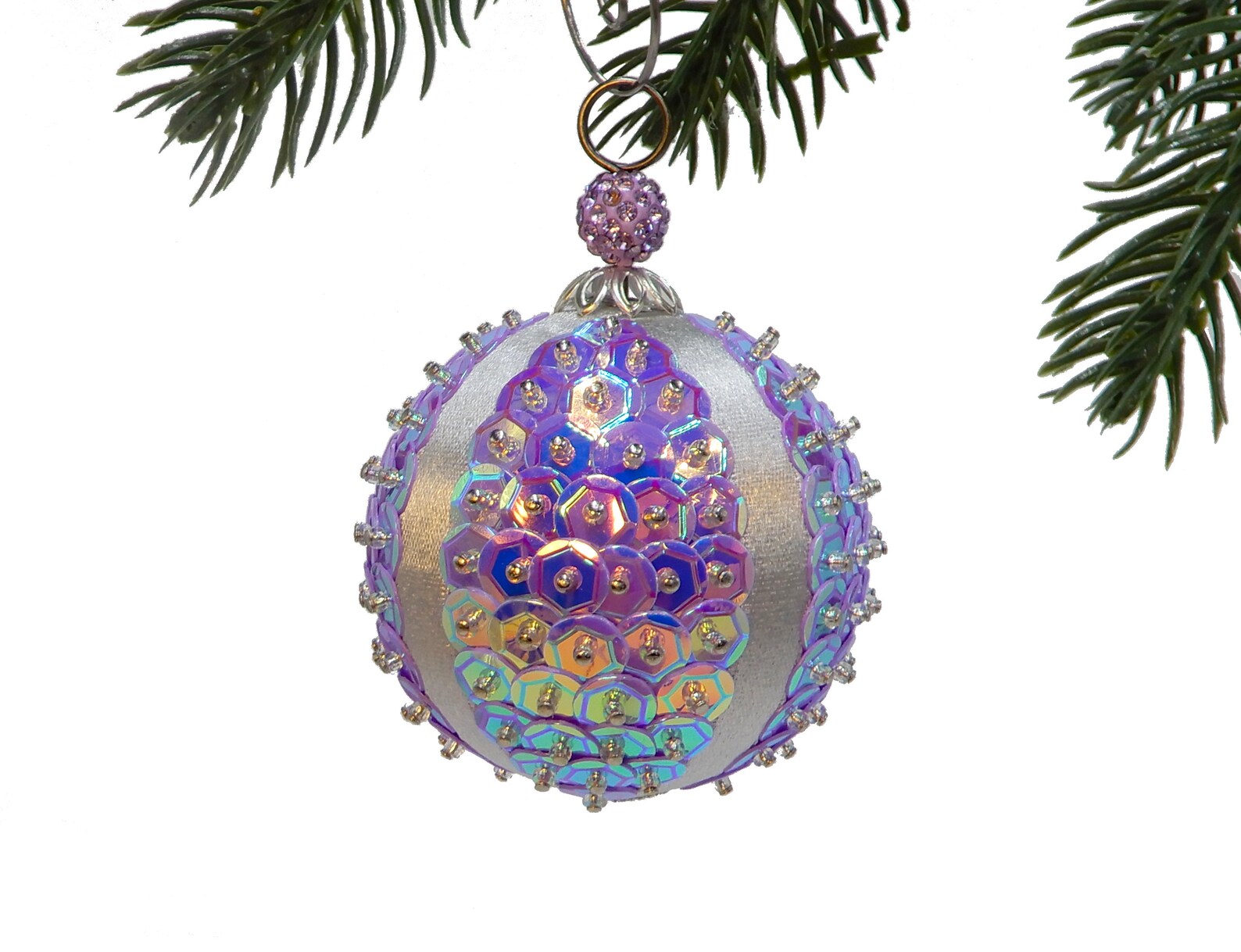 beaded sequin ornament kits