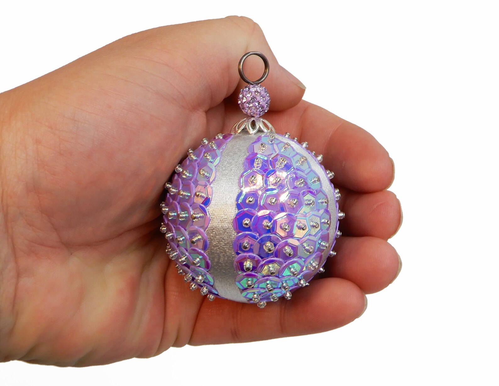 beaded sequin ornament kits
