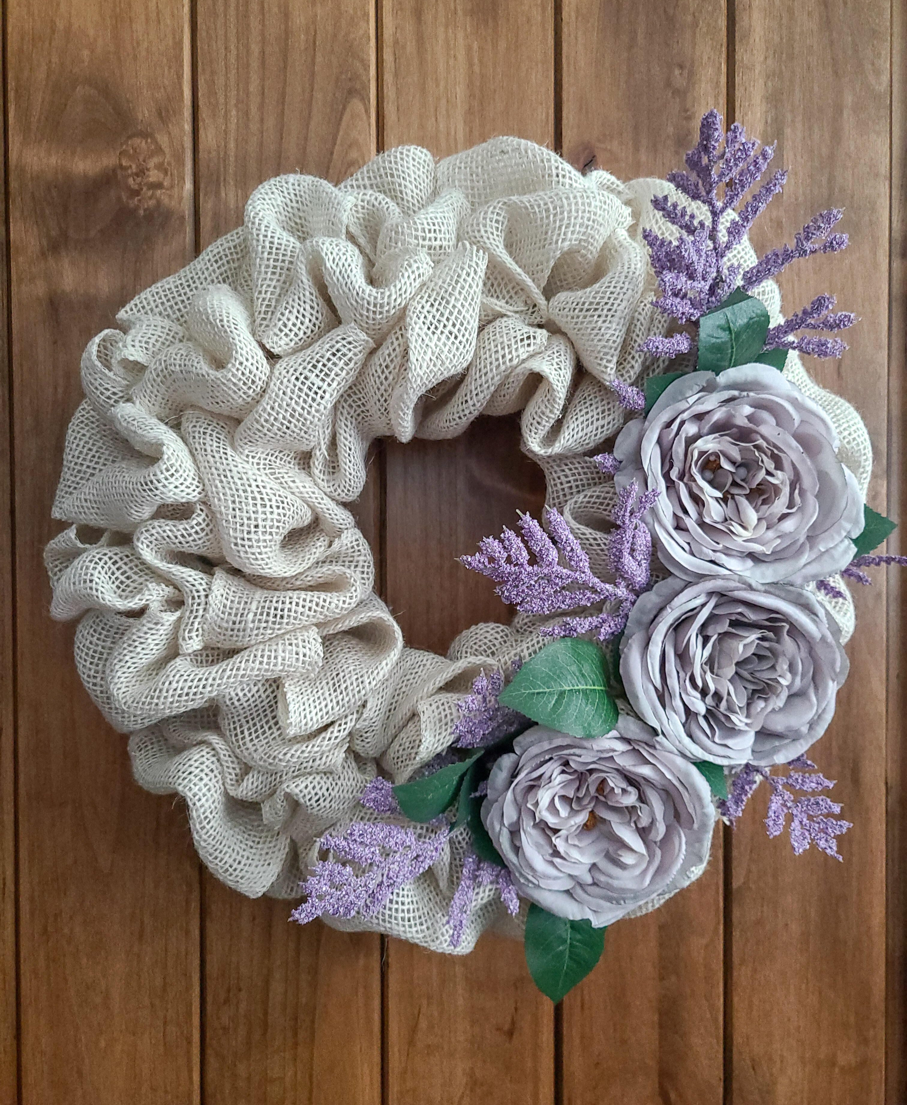 Mother\u2019s Day gift wreath for front door summer door decor wreath for Mom everyday wreath Whimsical Floral wreath