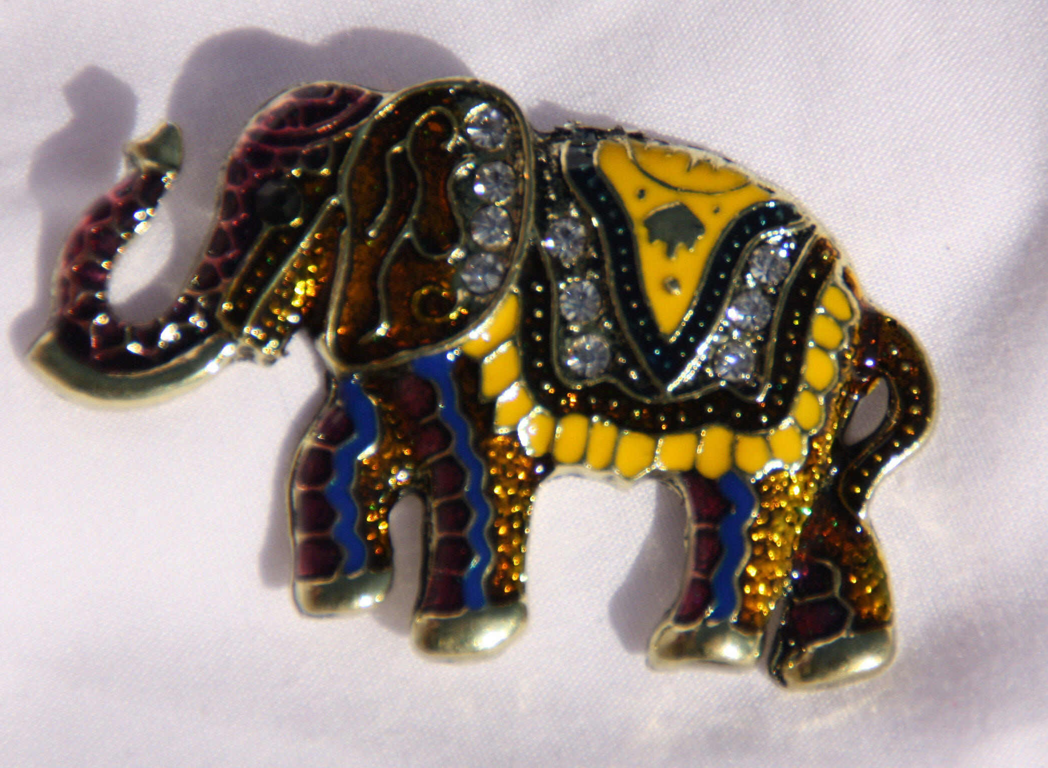 Colorful Elephants Needle Minder