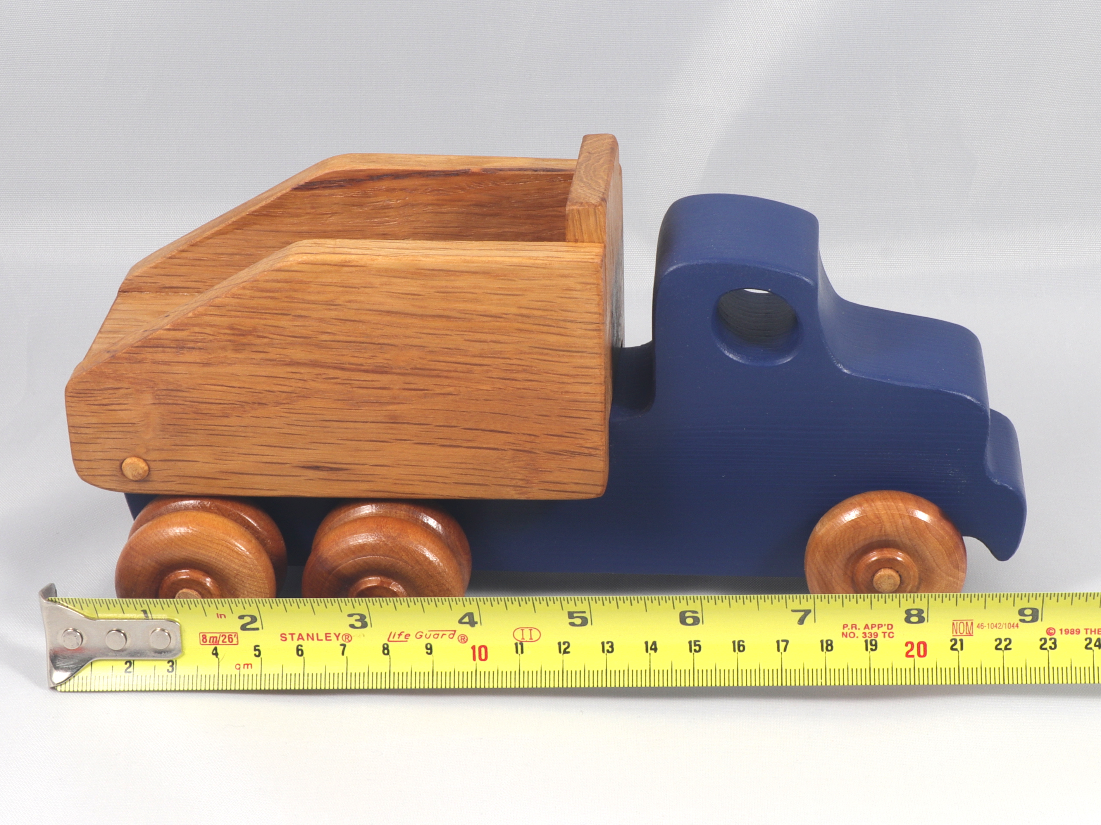 Handmade Wooden Toy Dump Truck, Painted in Your Choice of Colors, From My Easy 5 Truck Fleet Collection