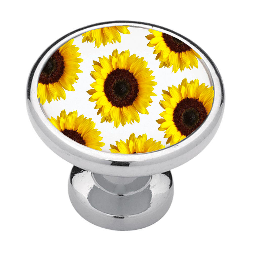 Sunflower Pattern Switch Cover, Night Light, Cabinet Knob