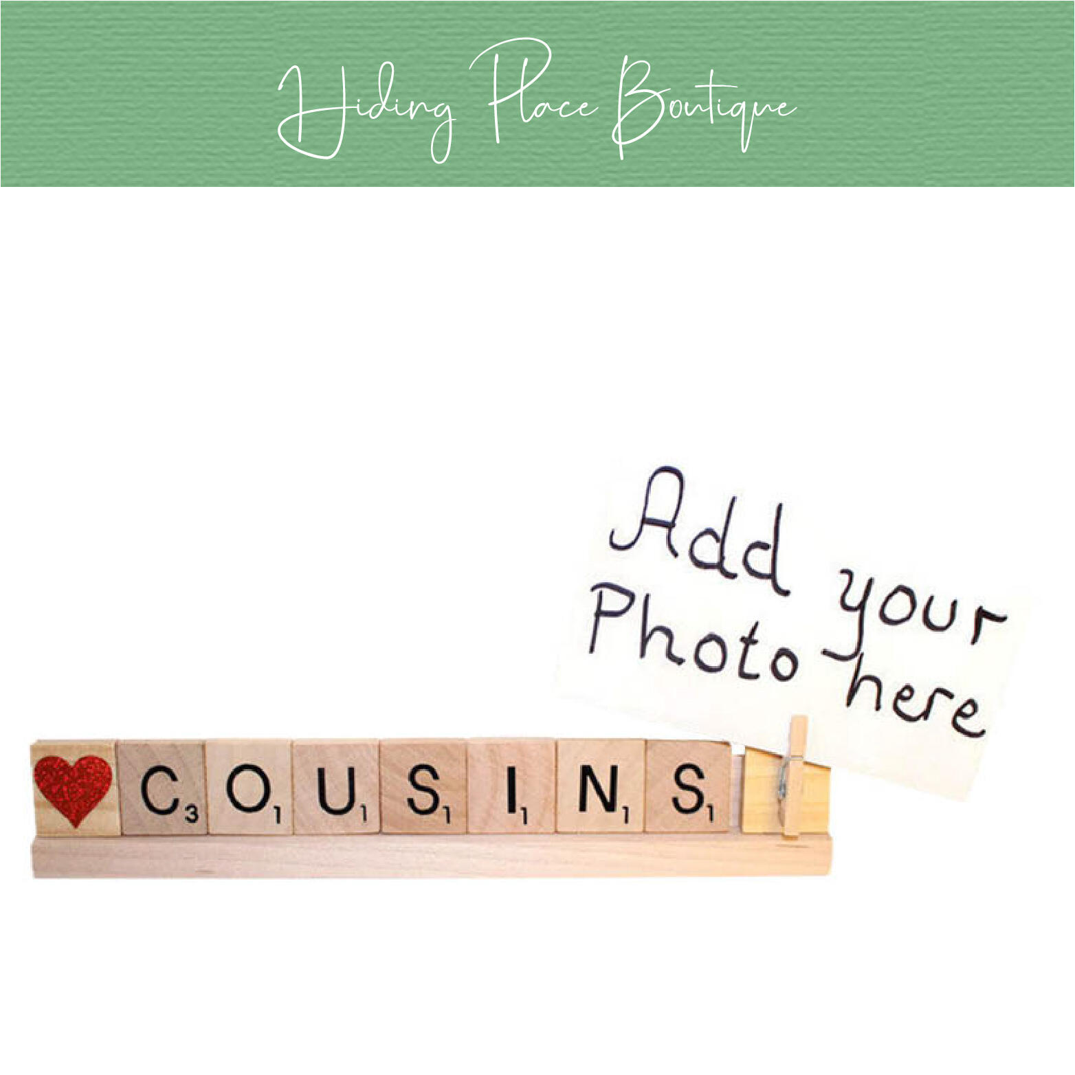 cousins photo frame
