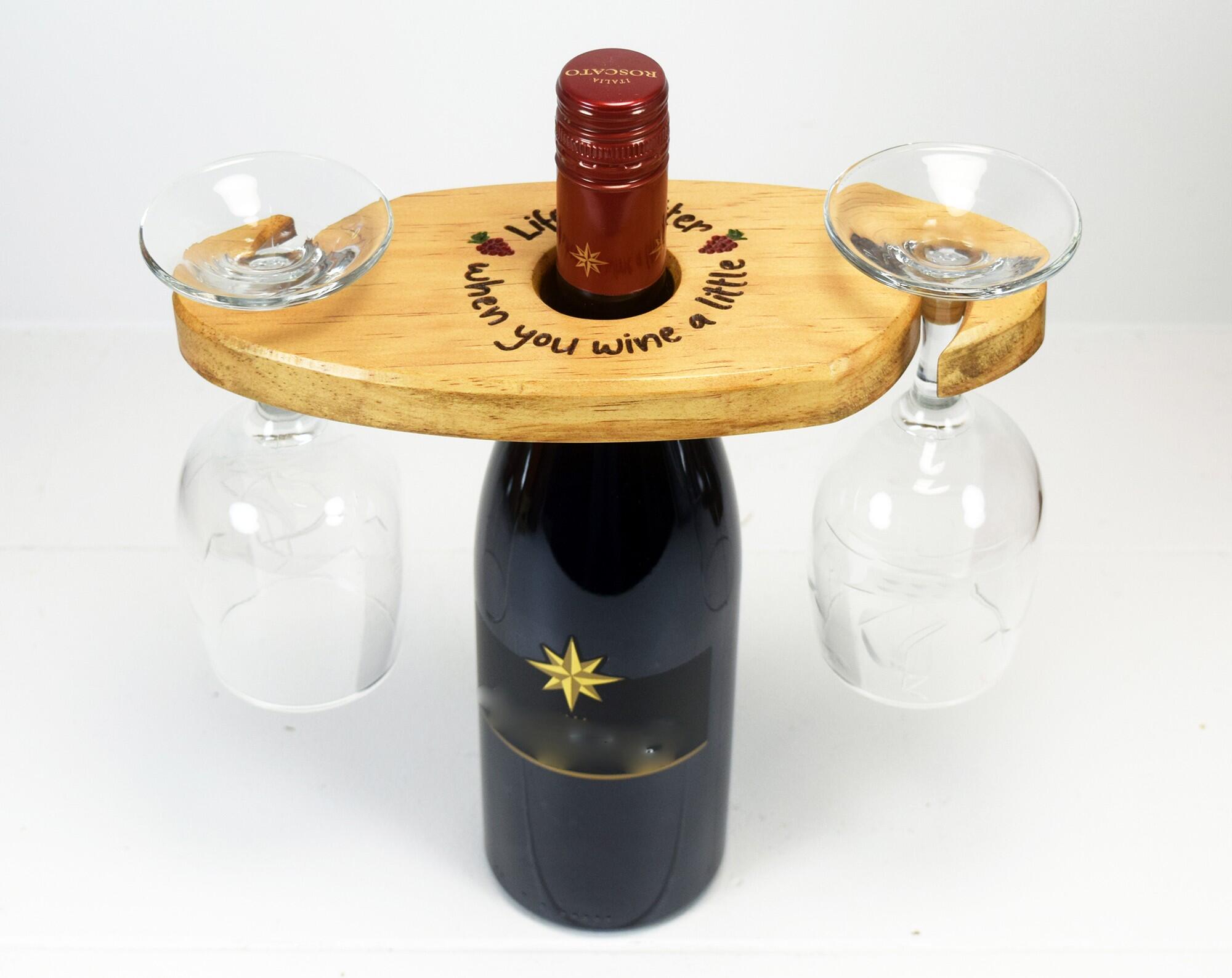 Wood Wine Caddy